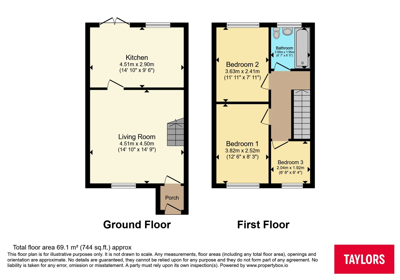 35, Slimbridge Close, Bristol floorplan