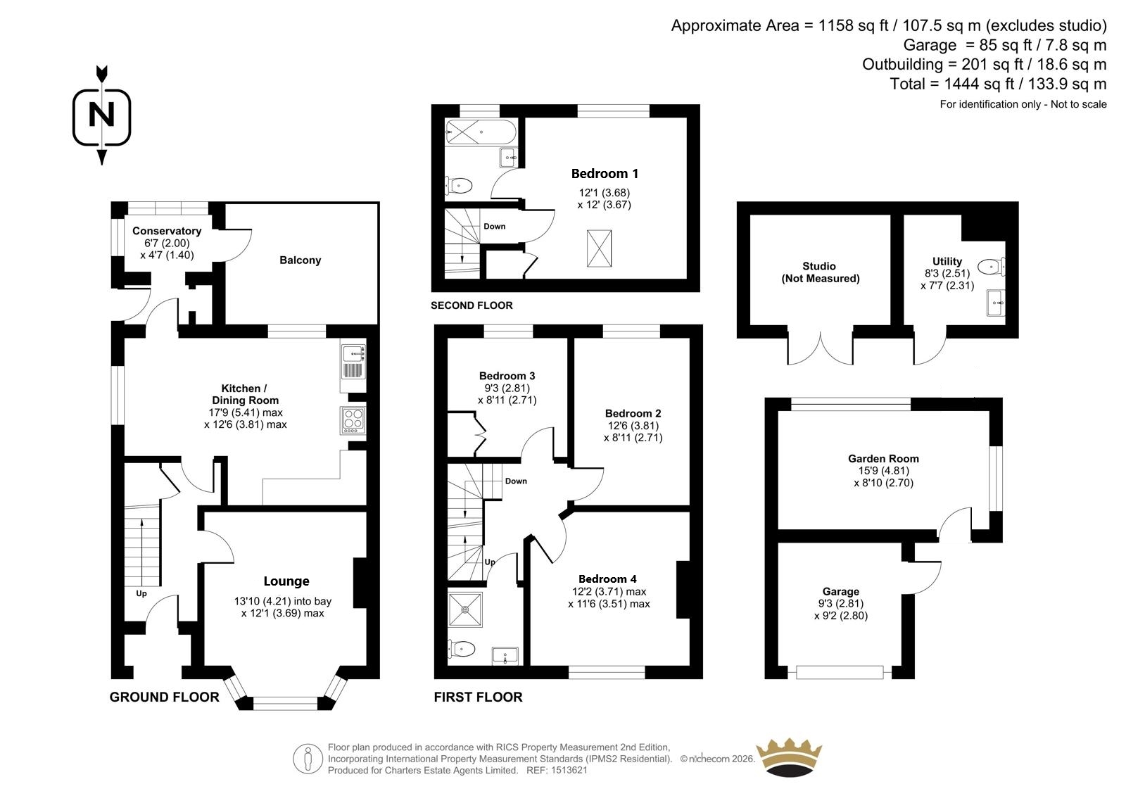 8, Hilldown Road, Southampton floorplan