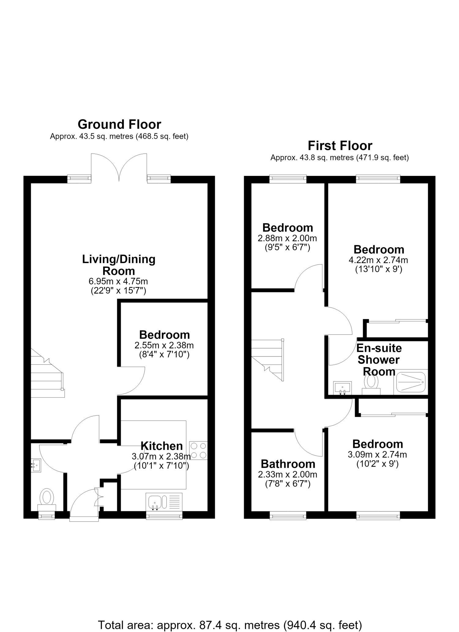 74, Nightingale Shott, Egham floorplan