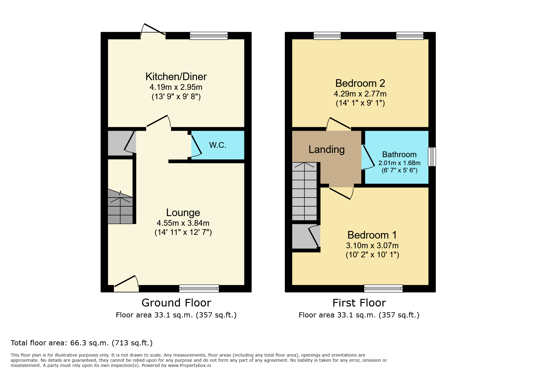 19, Highway Close floorplan