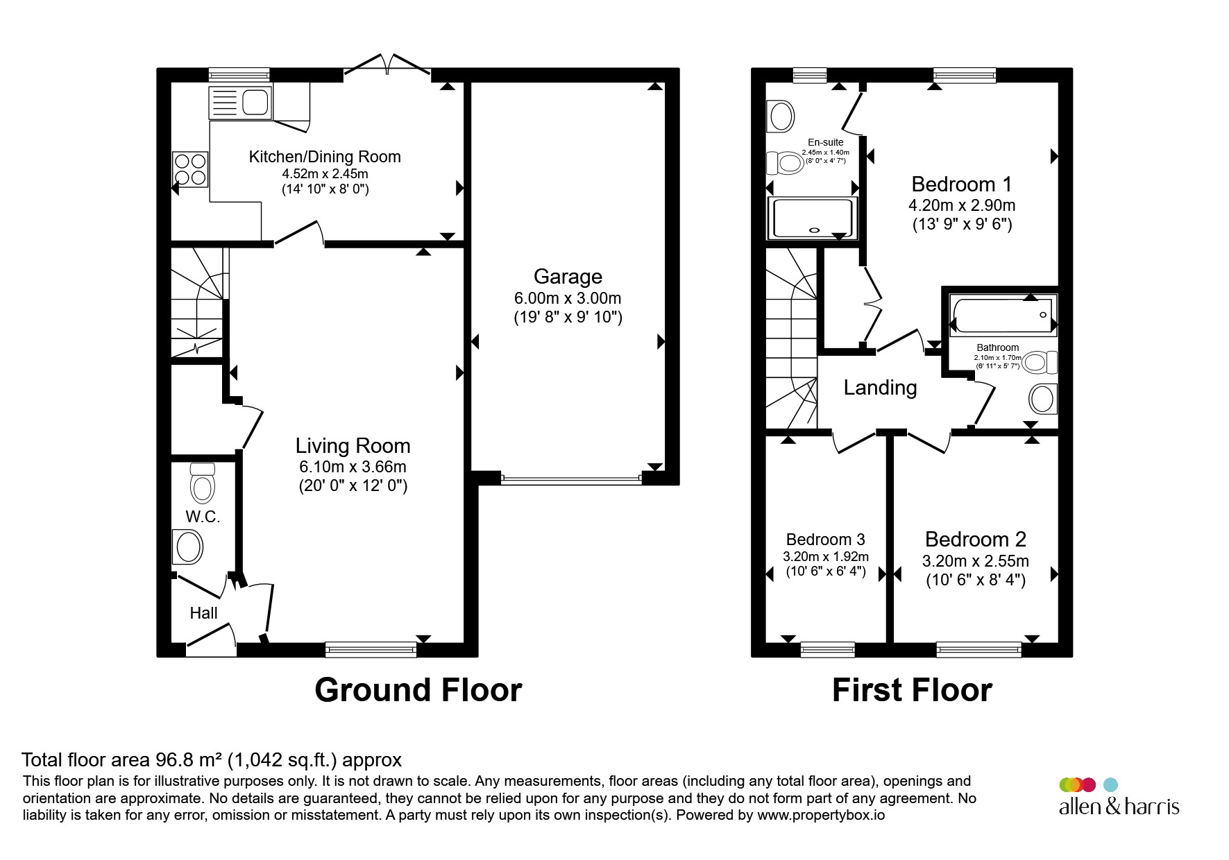 1, Great Pease Park, Bristol floorplan