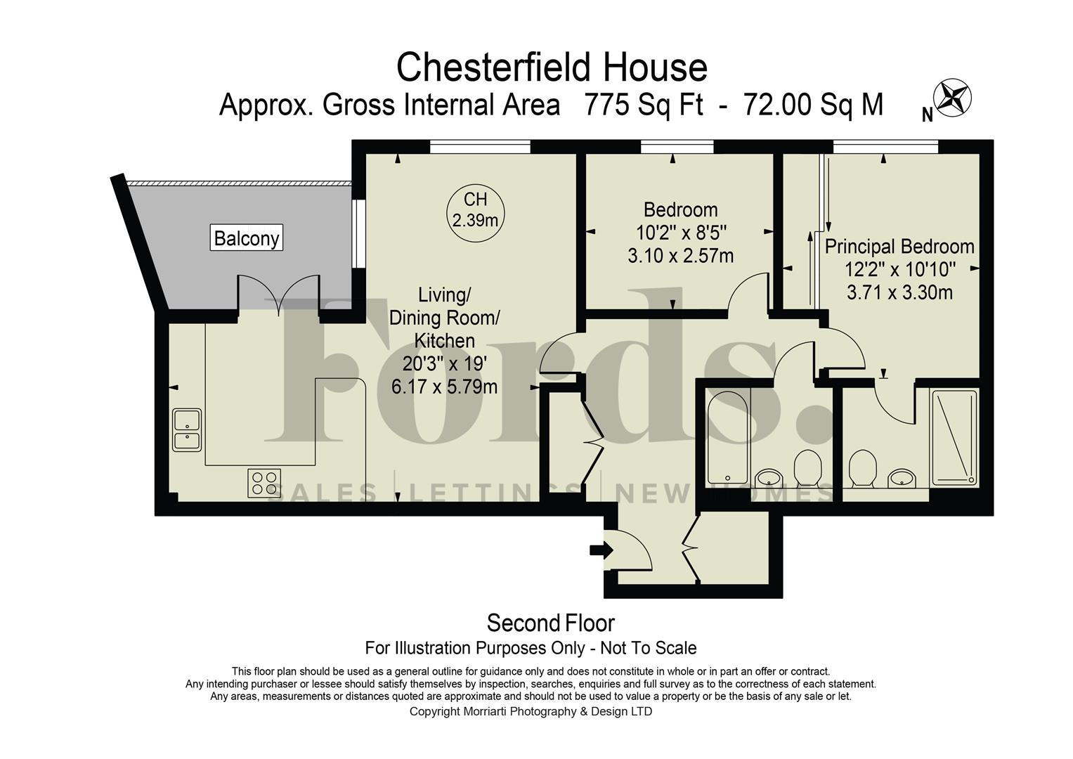 98 Chesterfield House, Chequers Avenue, High Wycombe floorplan