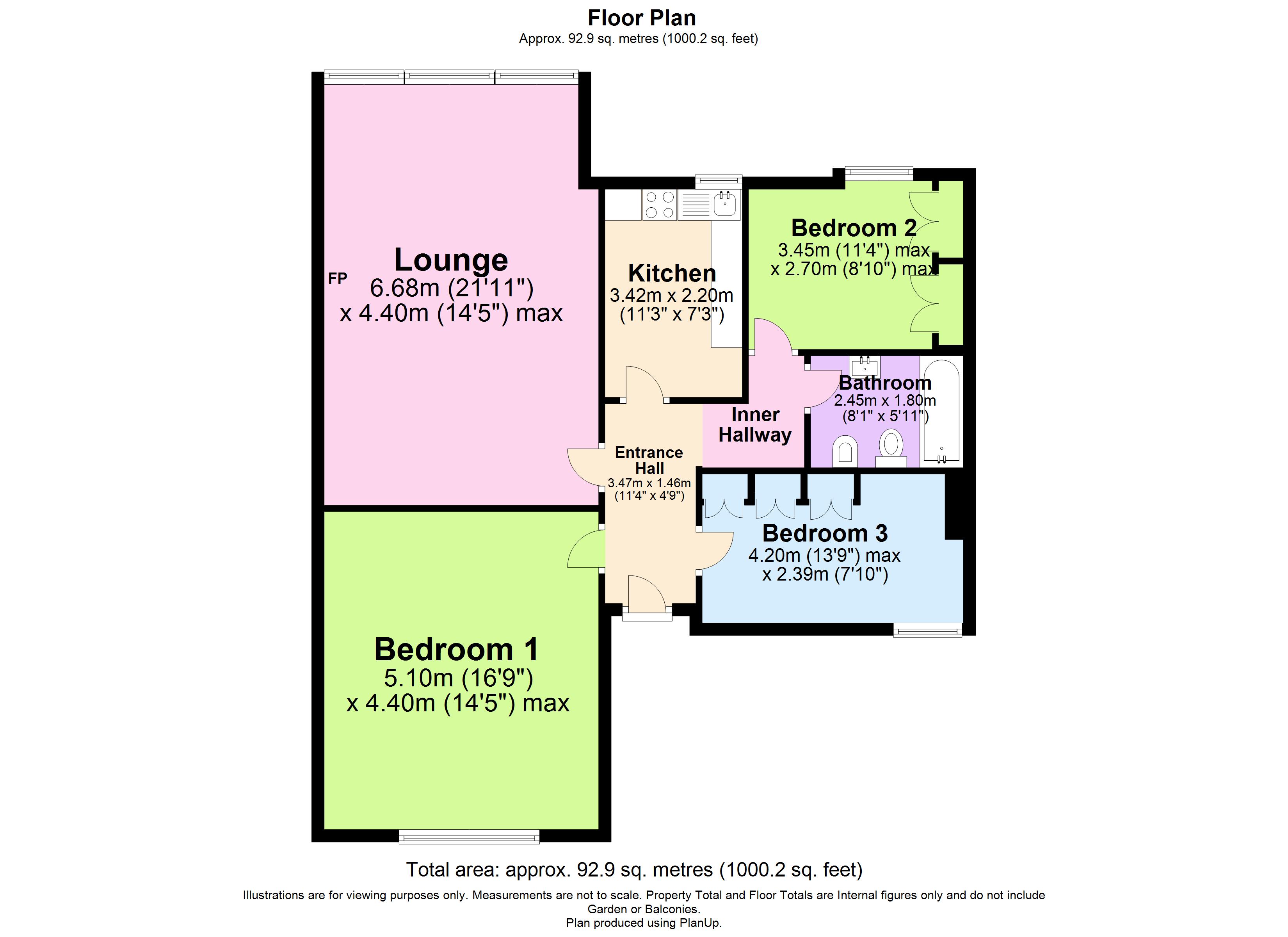 3 Bedrooms Flat for sale in Platts Lane, Hampstead NW3