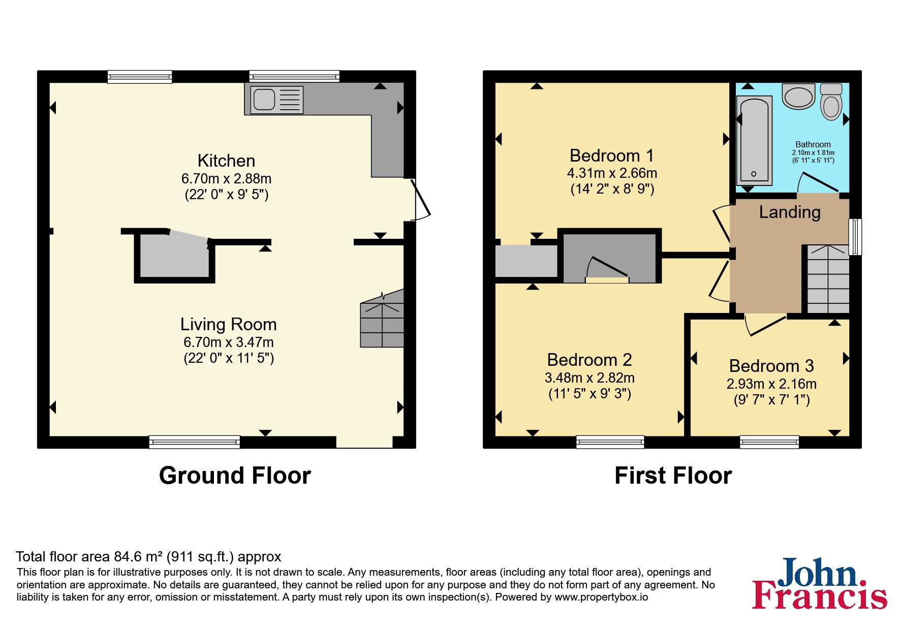 5, Gorsfach, Carmarthenshire floorplan