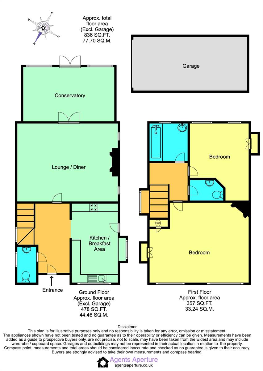 24, Kingsdown Park, Whitstable floorplan