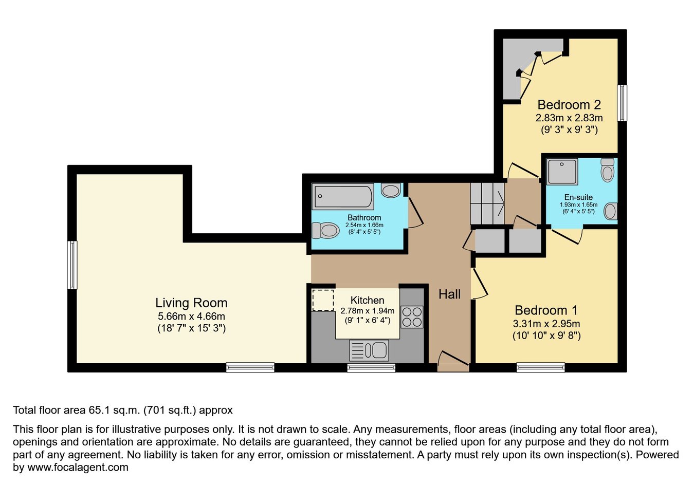 13, The Manor, Pontyclun floorplan