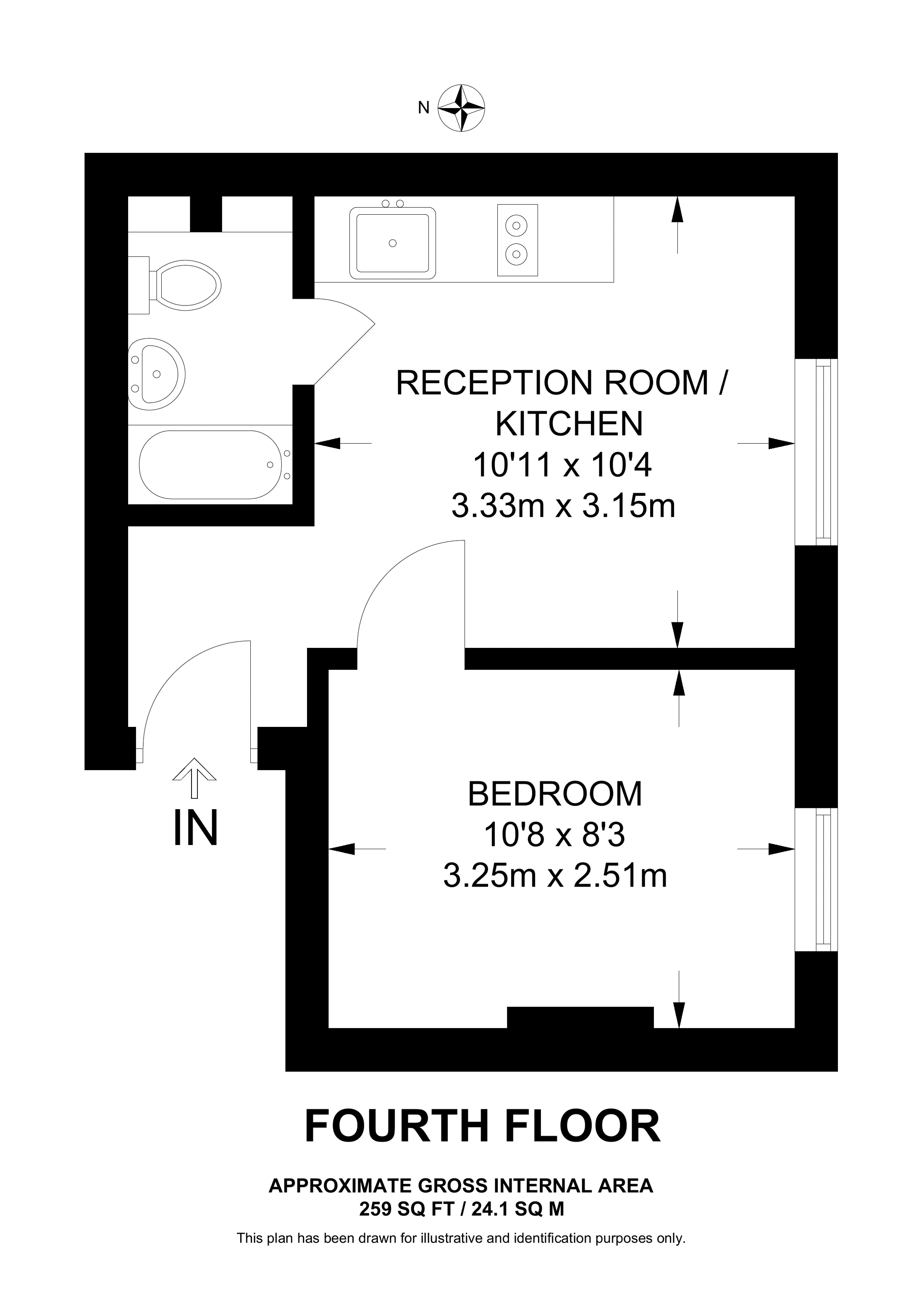 Cheniston Gardens, London, W8, High Street Kensington floorplan
