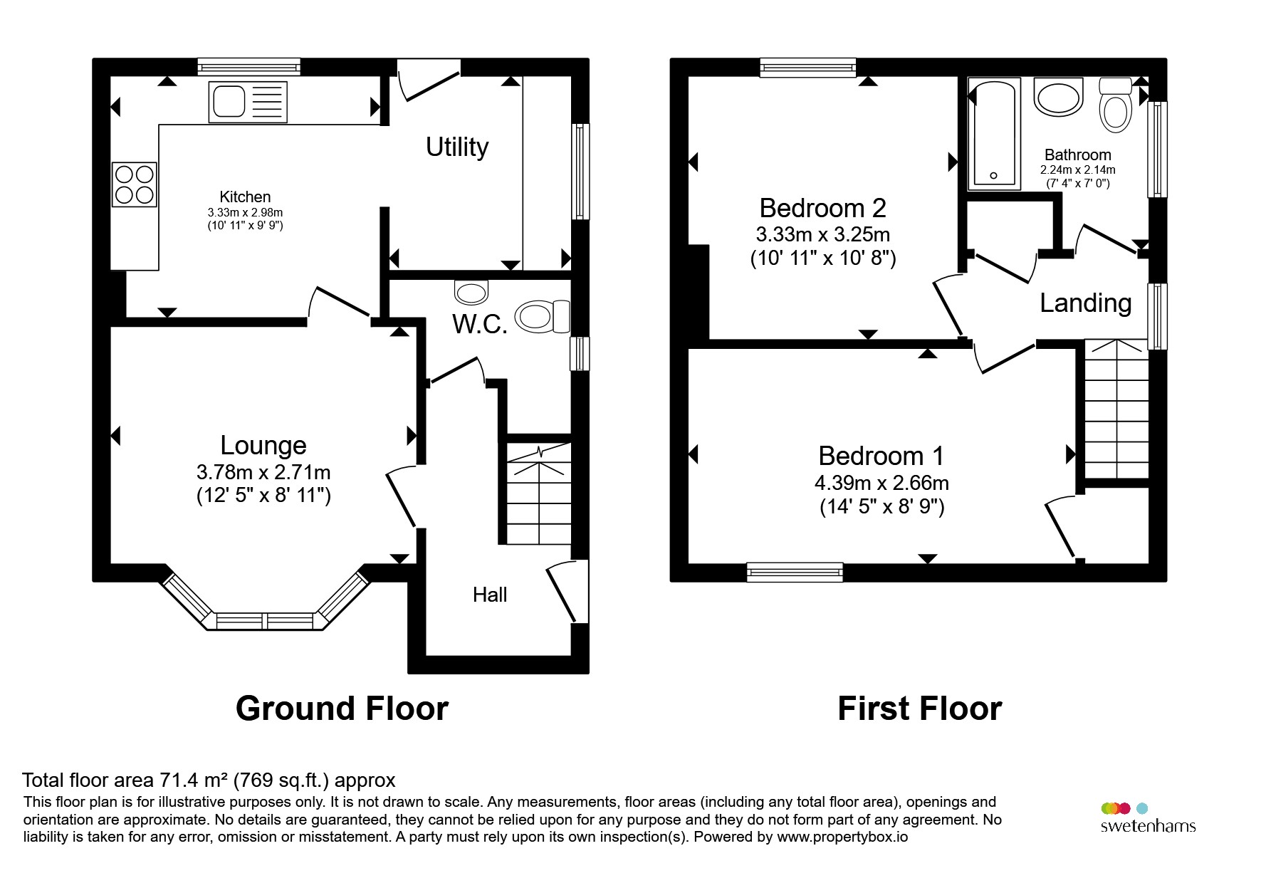 52, Astbury Drive, Northwich floorplan