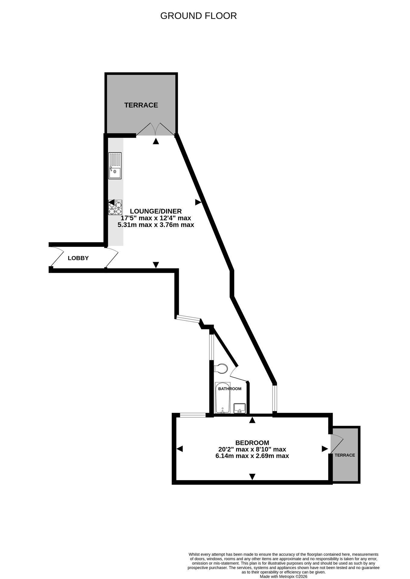 Flat 4 Portview Road, Avonmouth, Bristol floorplan