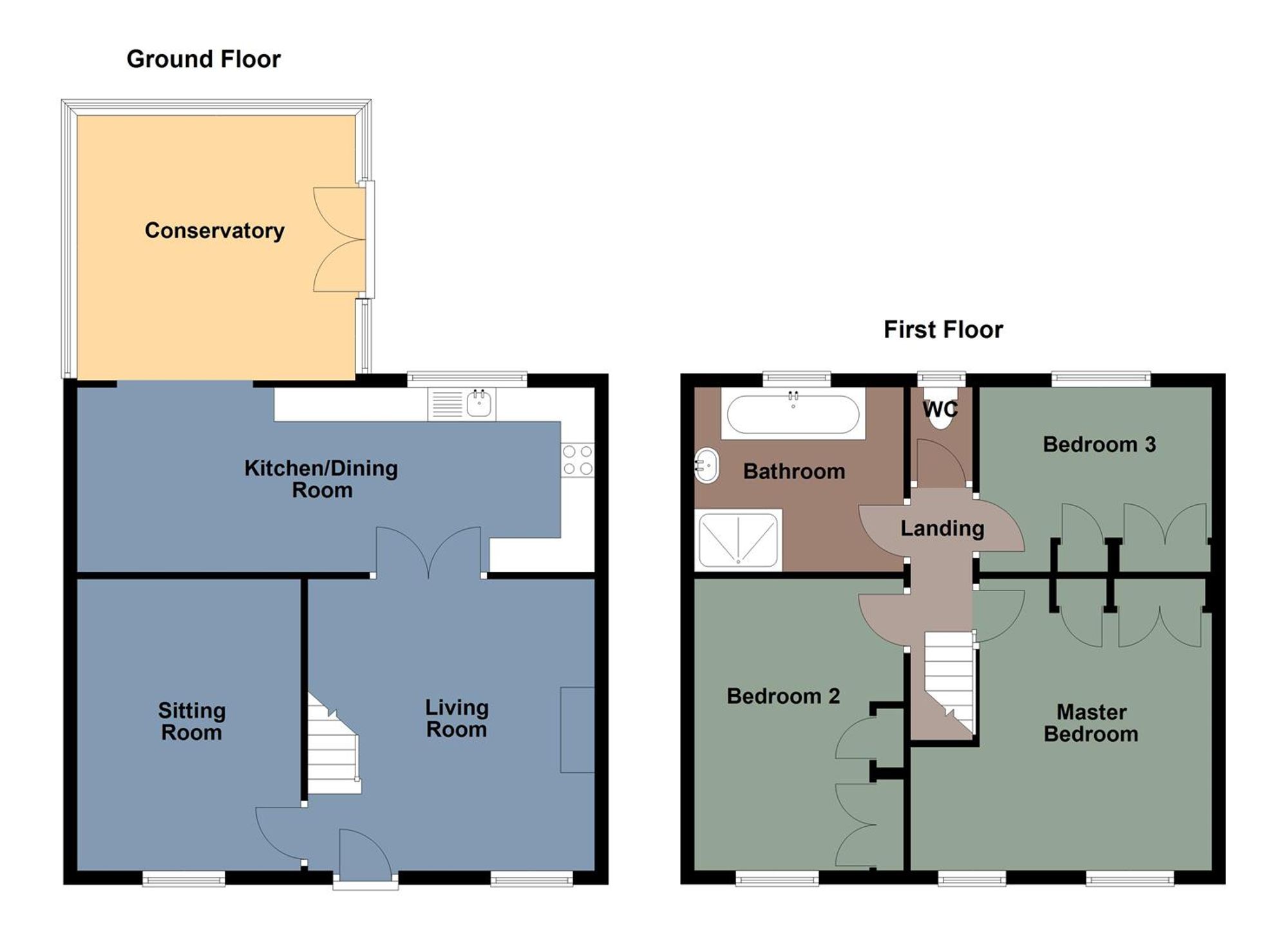 252, Jersey Road, Swansea floorplan