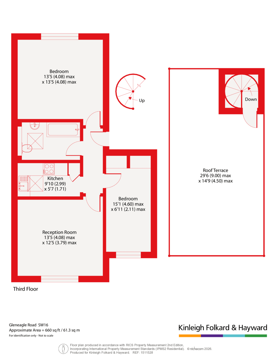 Flat 8, 22, Gleneagle Road, London floorplan