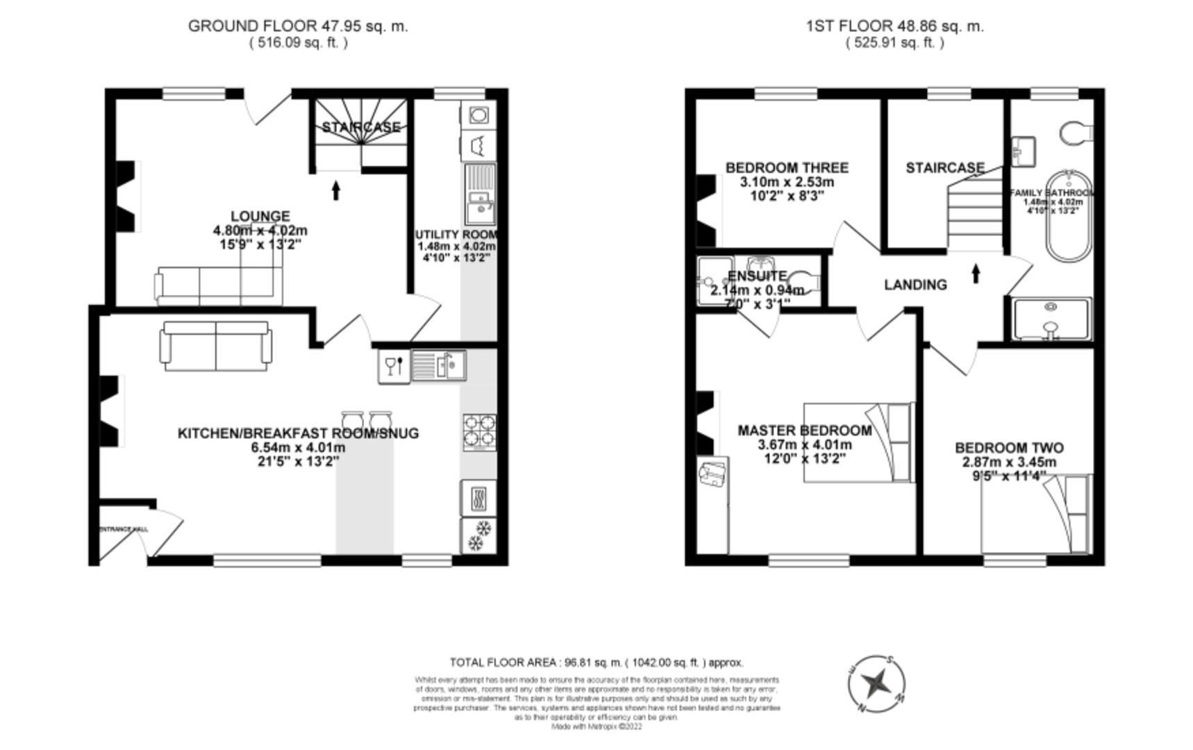 3, Fox Lane, Leyland floorplan