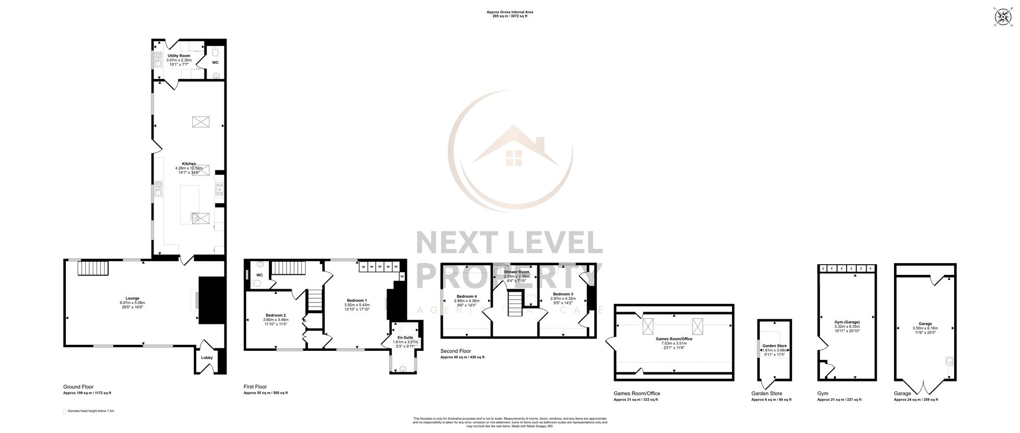 Elm Manor Main Road, Wisbech floorplan