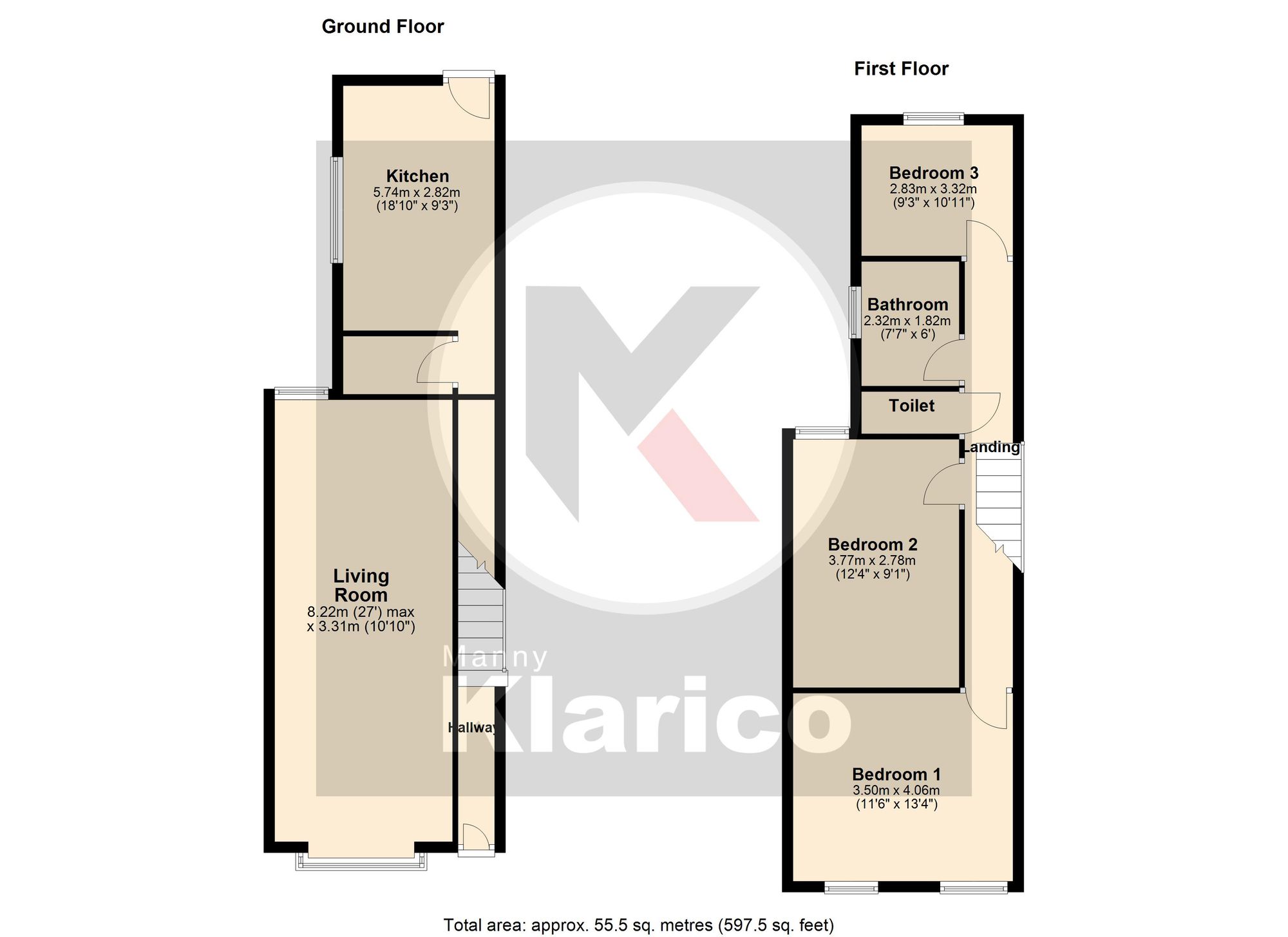 317 Shaftmoor Lane, Birmingham floorplan
