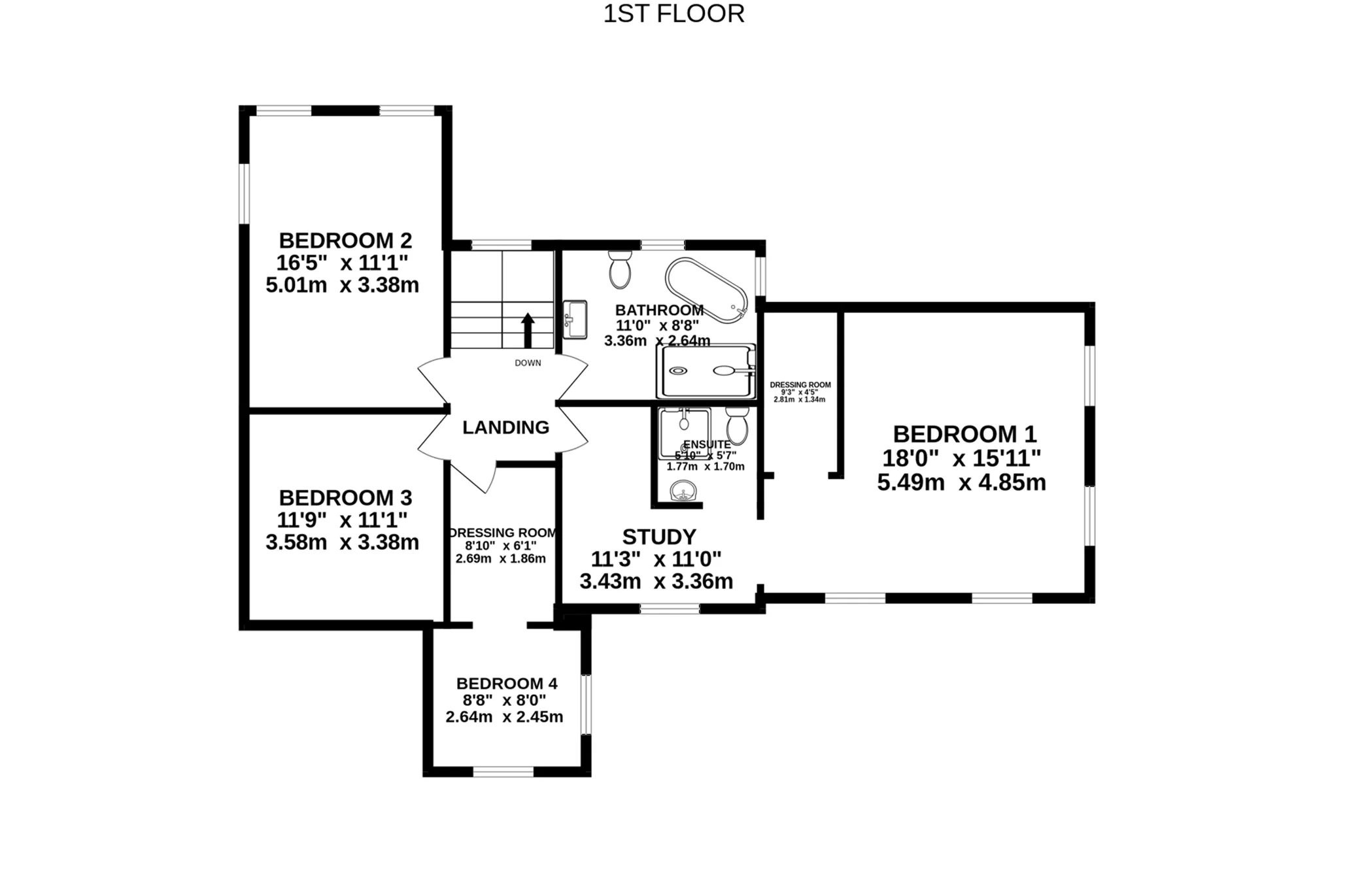 Baldromma House, Jalloo, Maughold floorplan