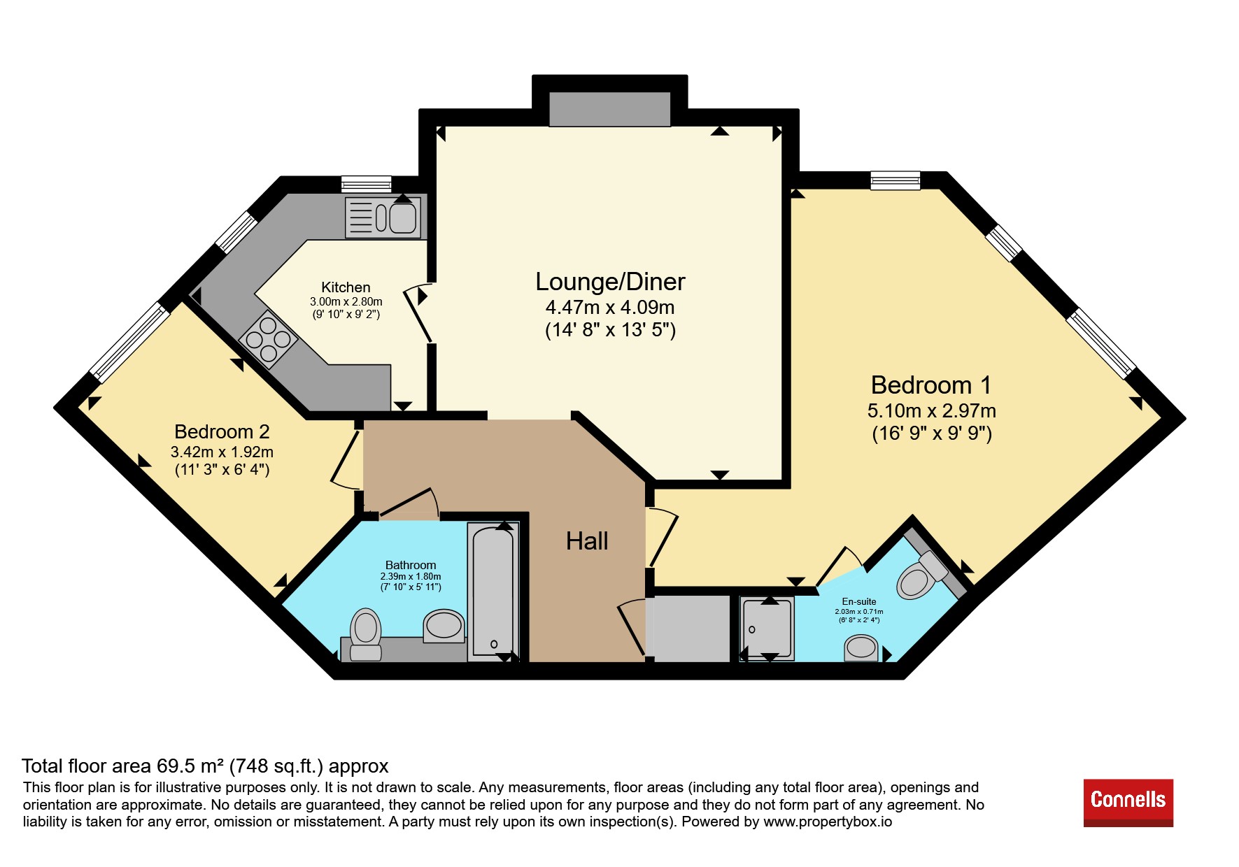 Surtees Close, Ashford floorplan