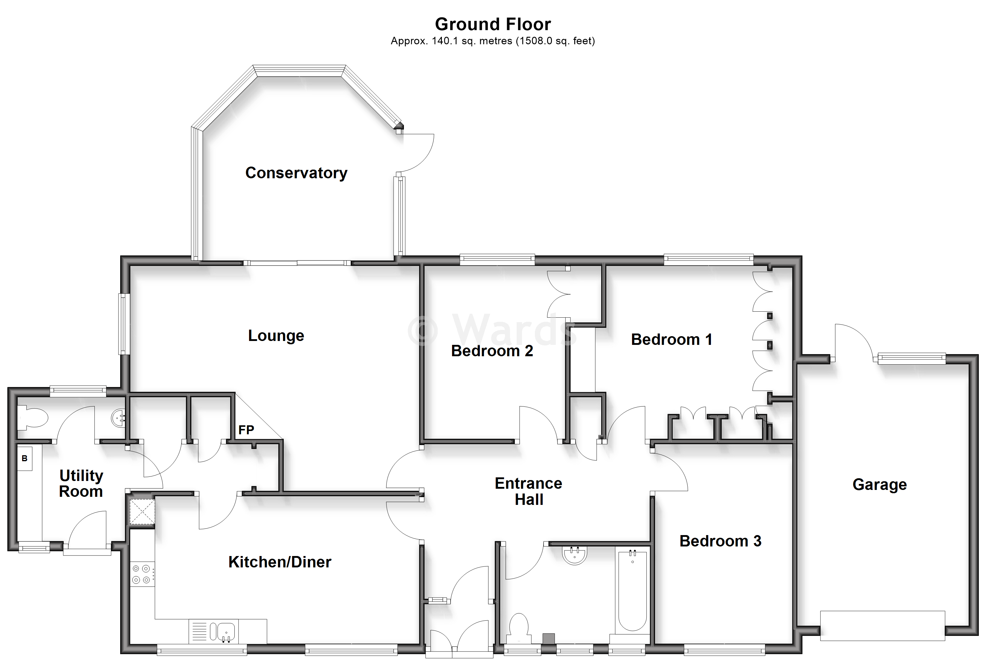 24, The Street, Canterbury floorplan