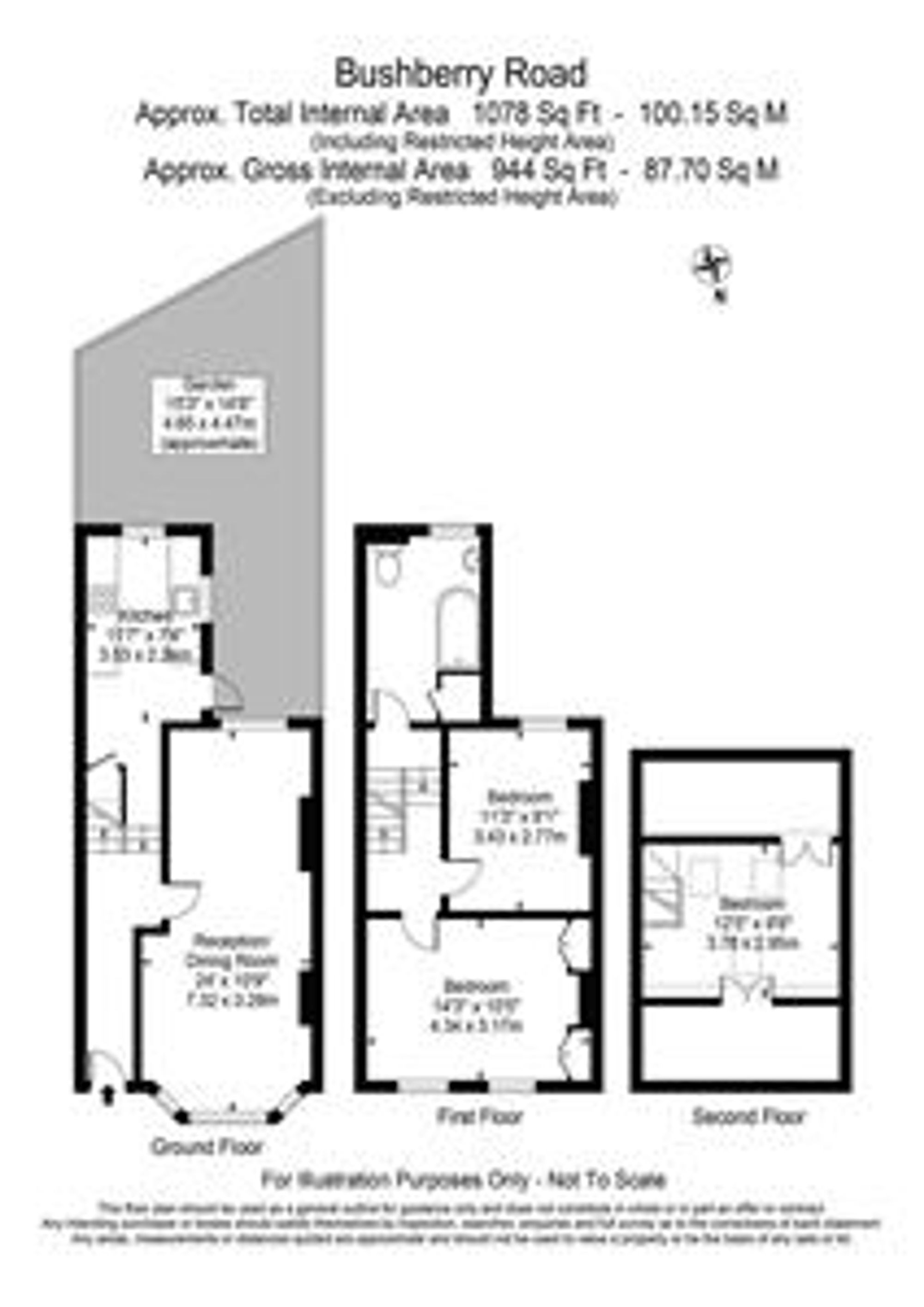 38, Bushberry Road, London floorplan