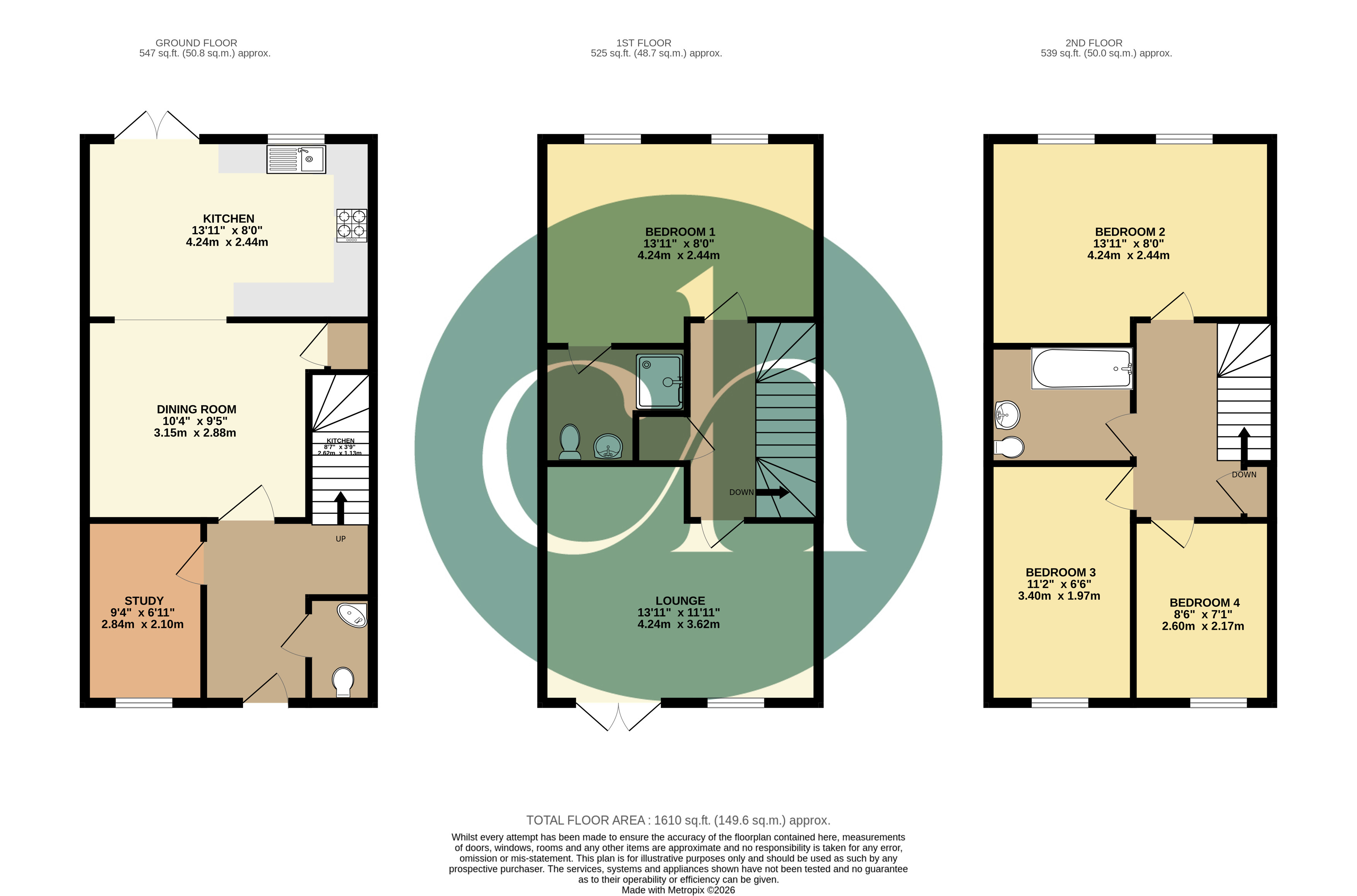 5, Wharncliffe Street, Wiltshire floorplan