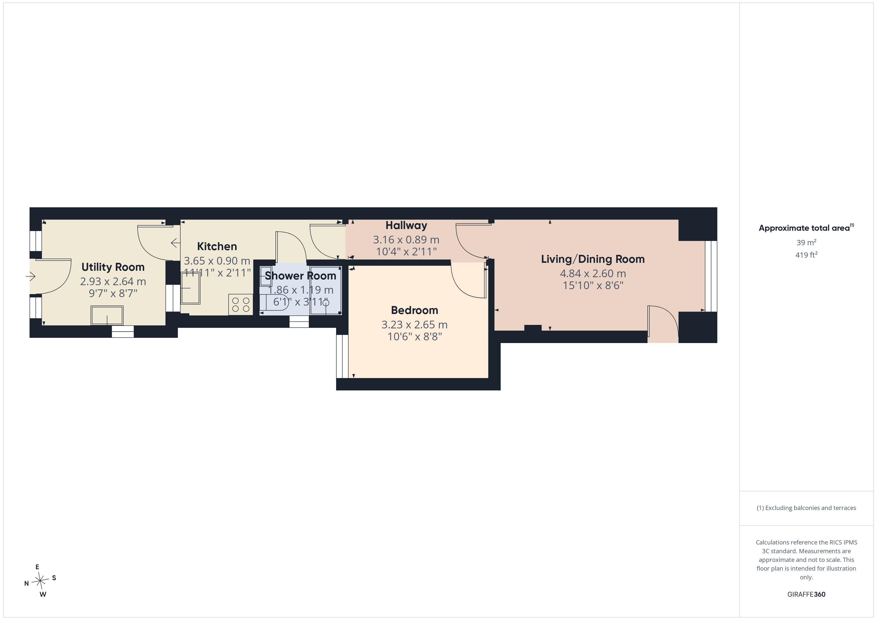 Queens Road, Berkshire floorplan