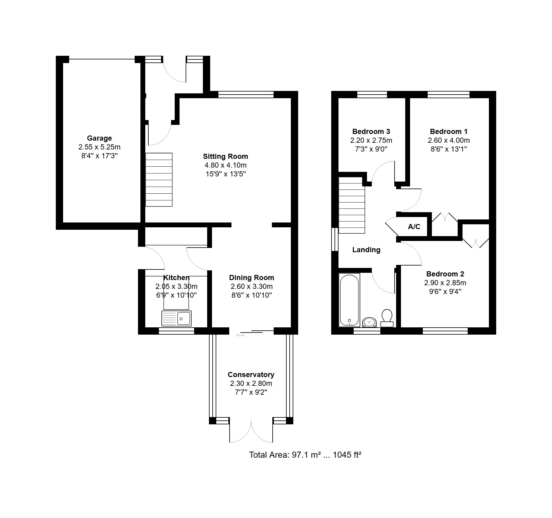 56 College Drive, Heacham, Norfolk floorplan