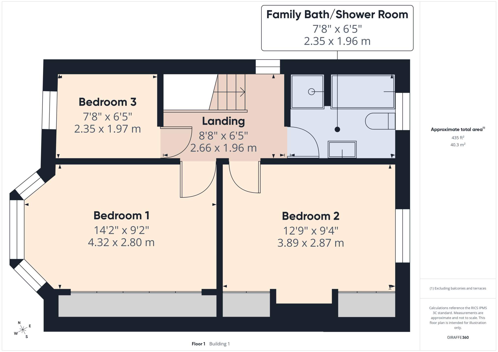 23, Kyle Crescent, Rhiwbina floorplan