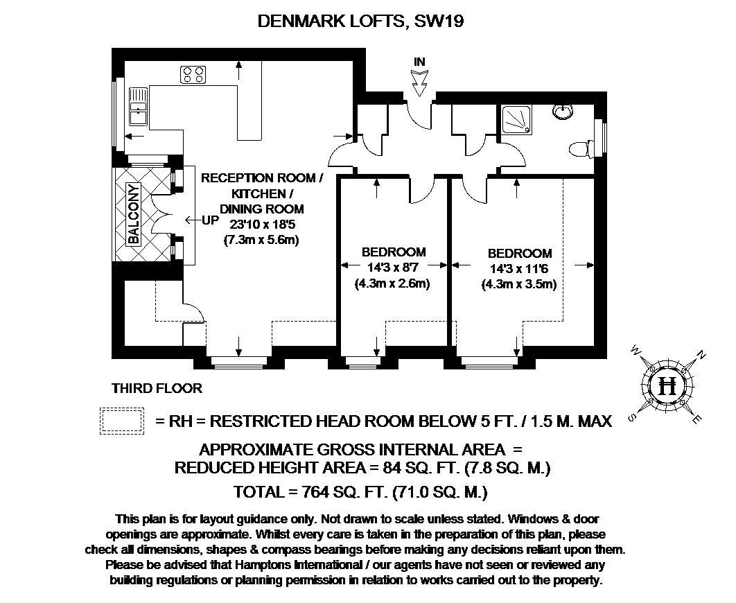 2 Bedrooms Flat to rent in Ridgway, London SW19