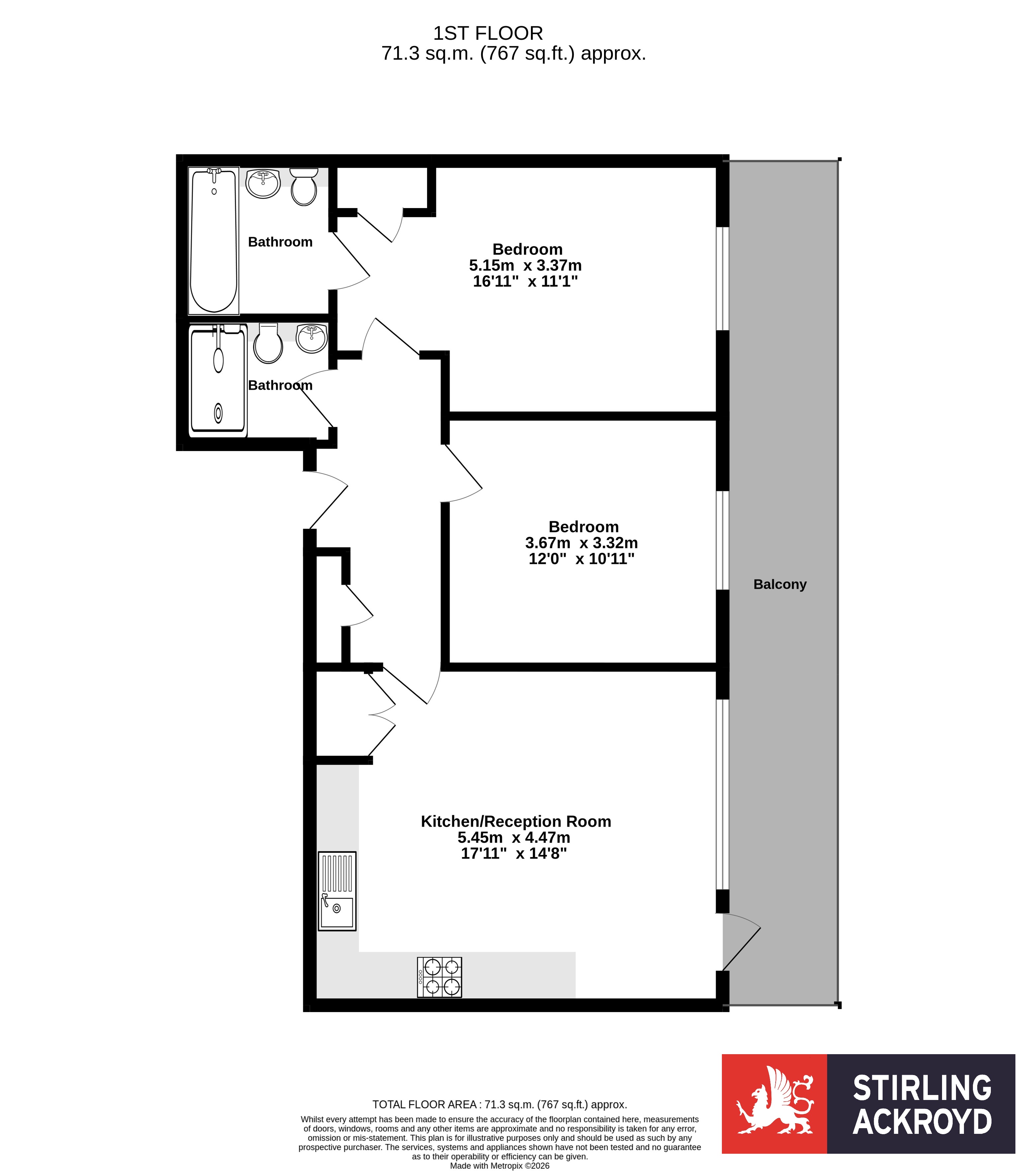 Acton Lane, London floorplan