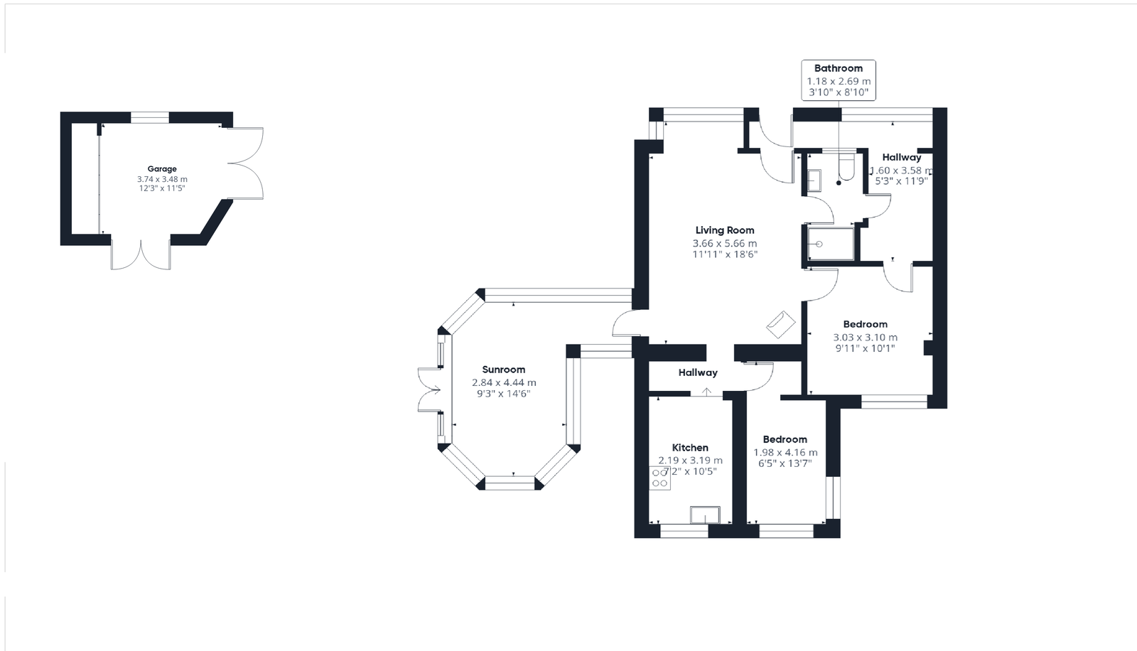 Reculver Drive, Herne Bay floorplan