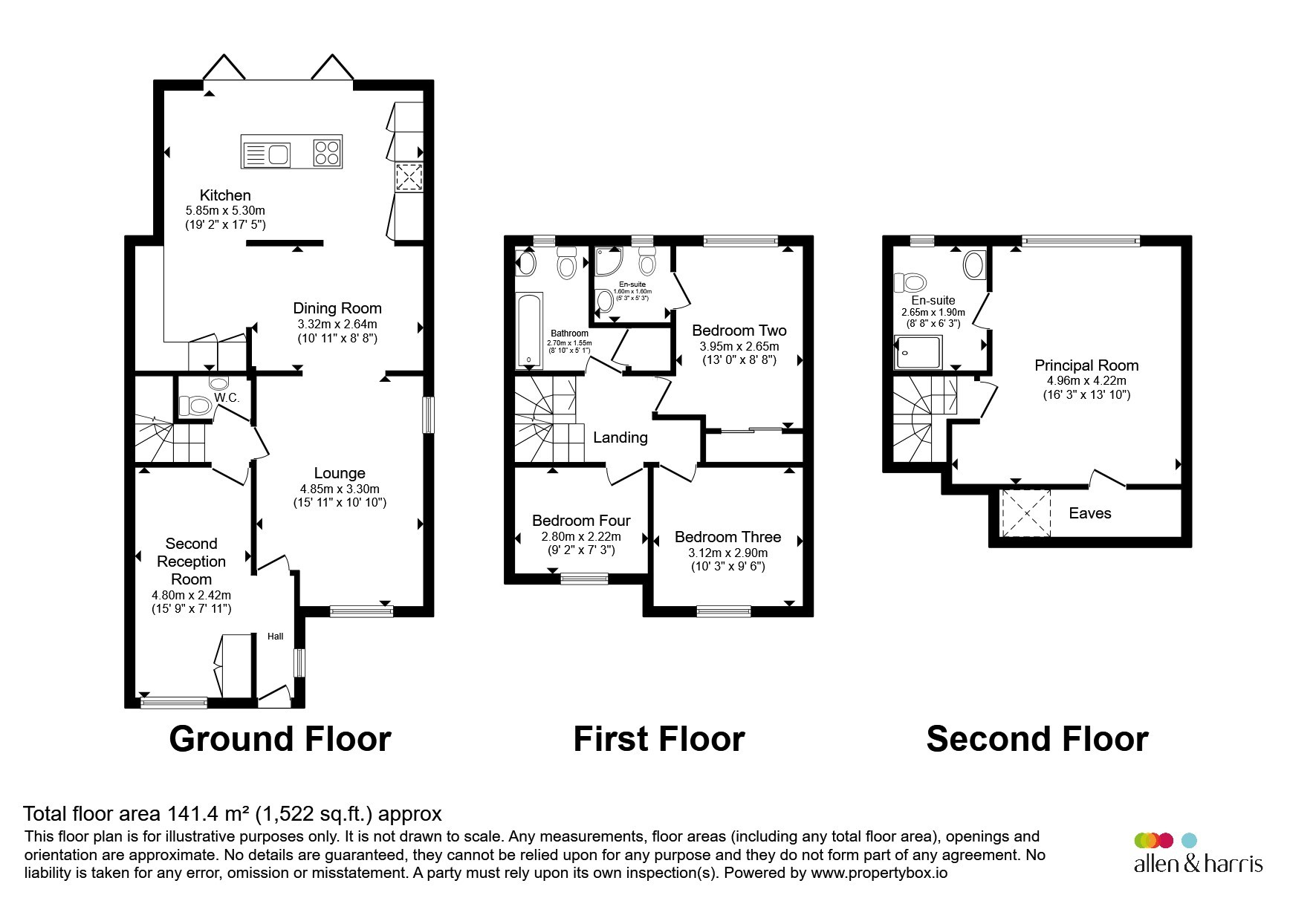 64, Coopers Drive, Bristol floorplan