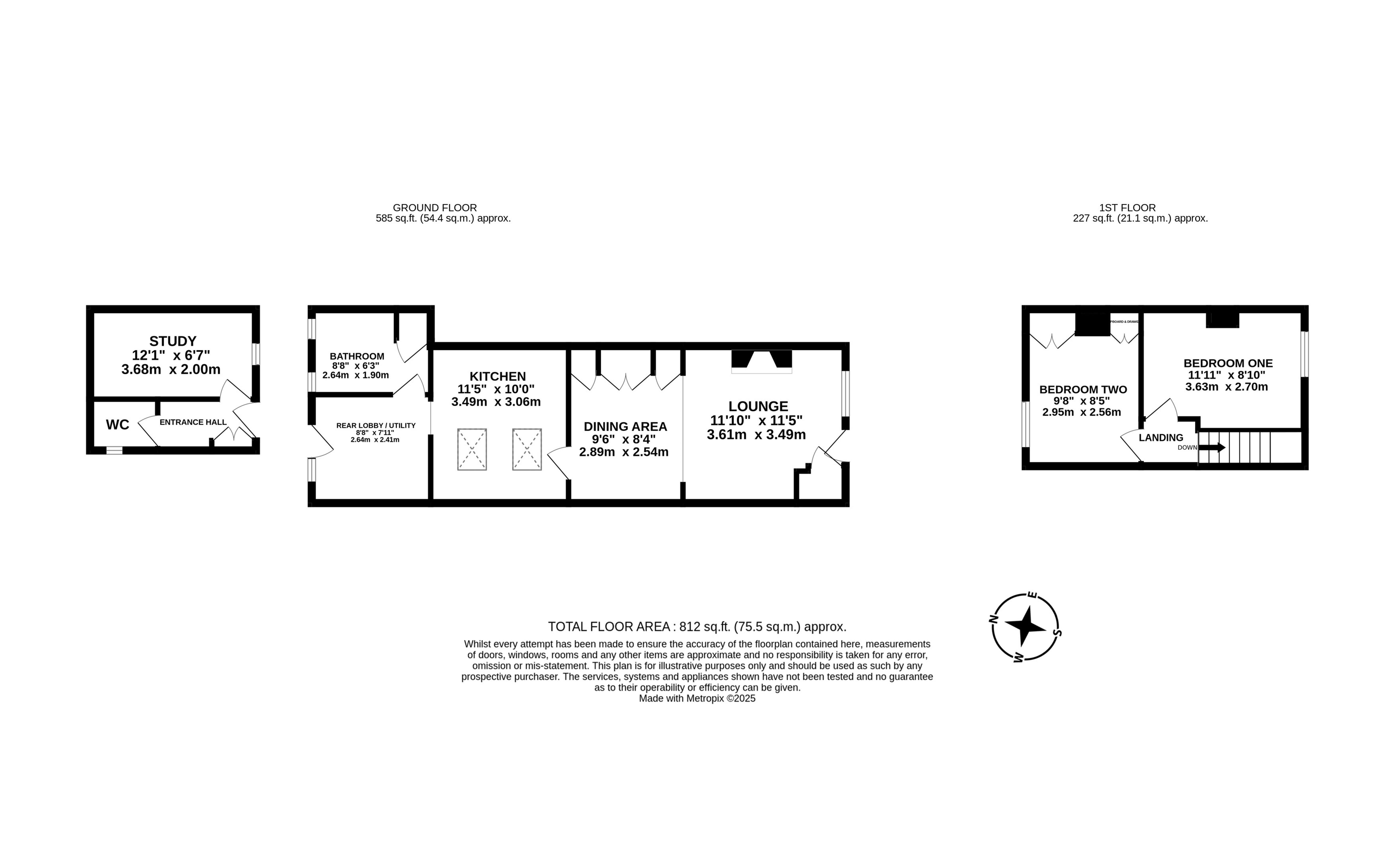 3, Chapel Road floorplan