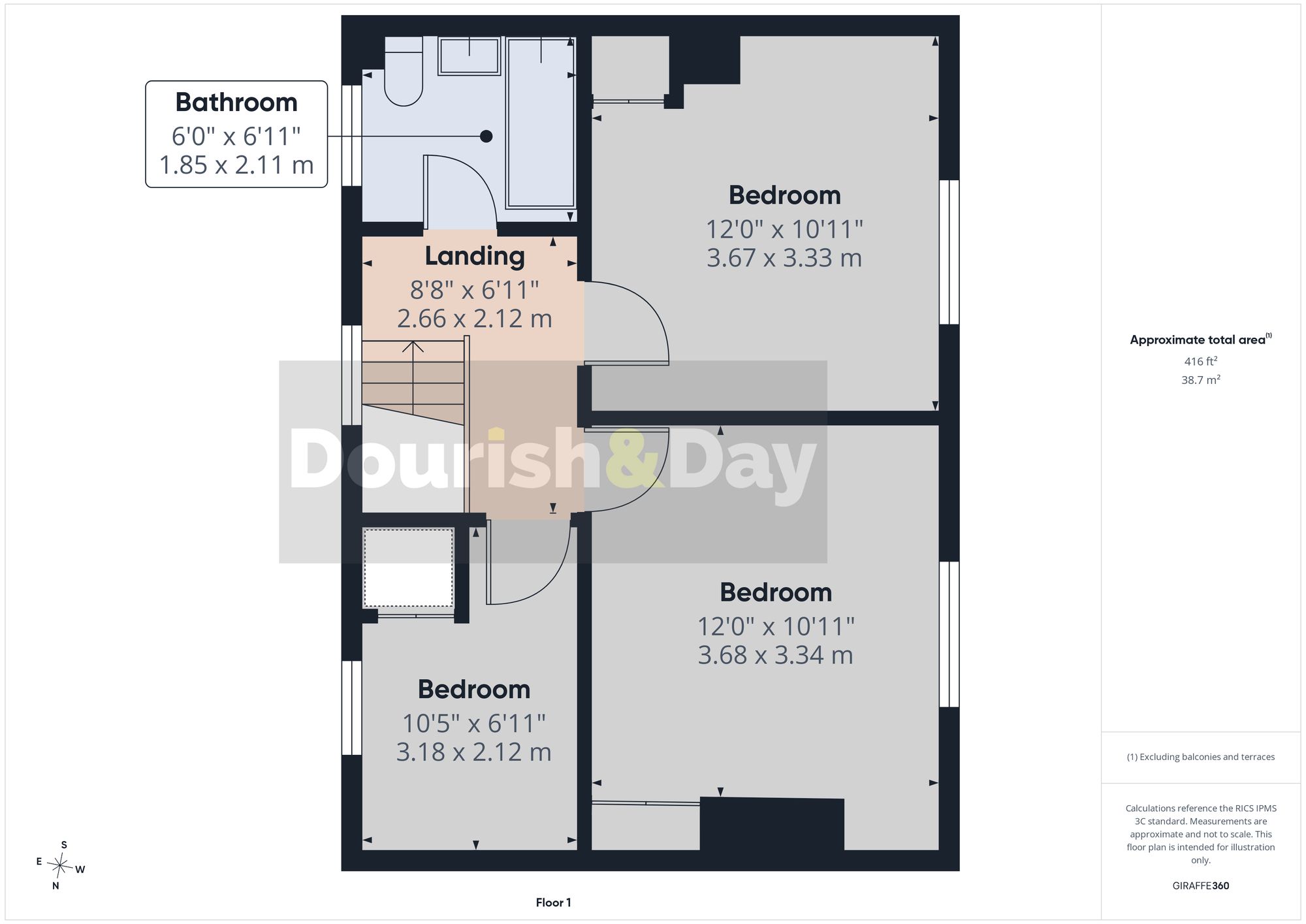 7 Martins Way, Stafford floorplan