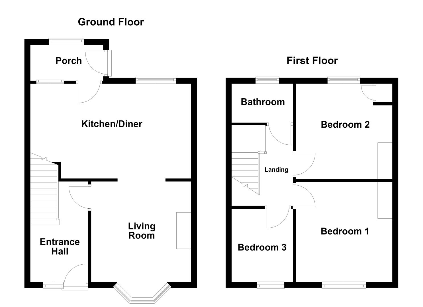 48, Wheatley Avenue, Normanton floorplan