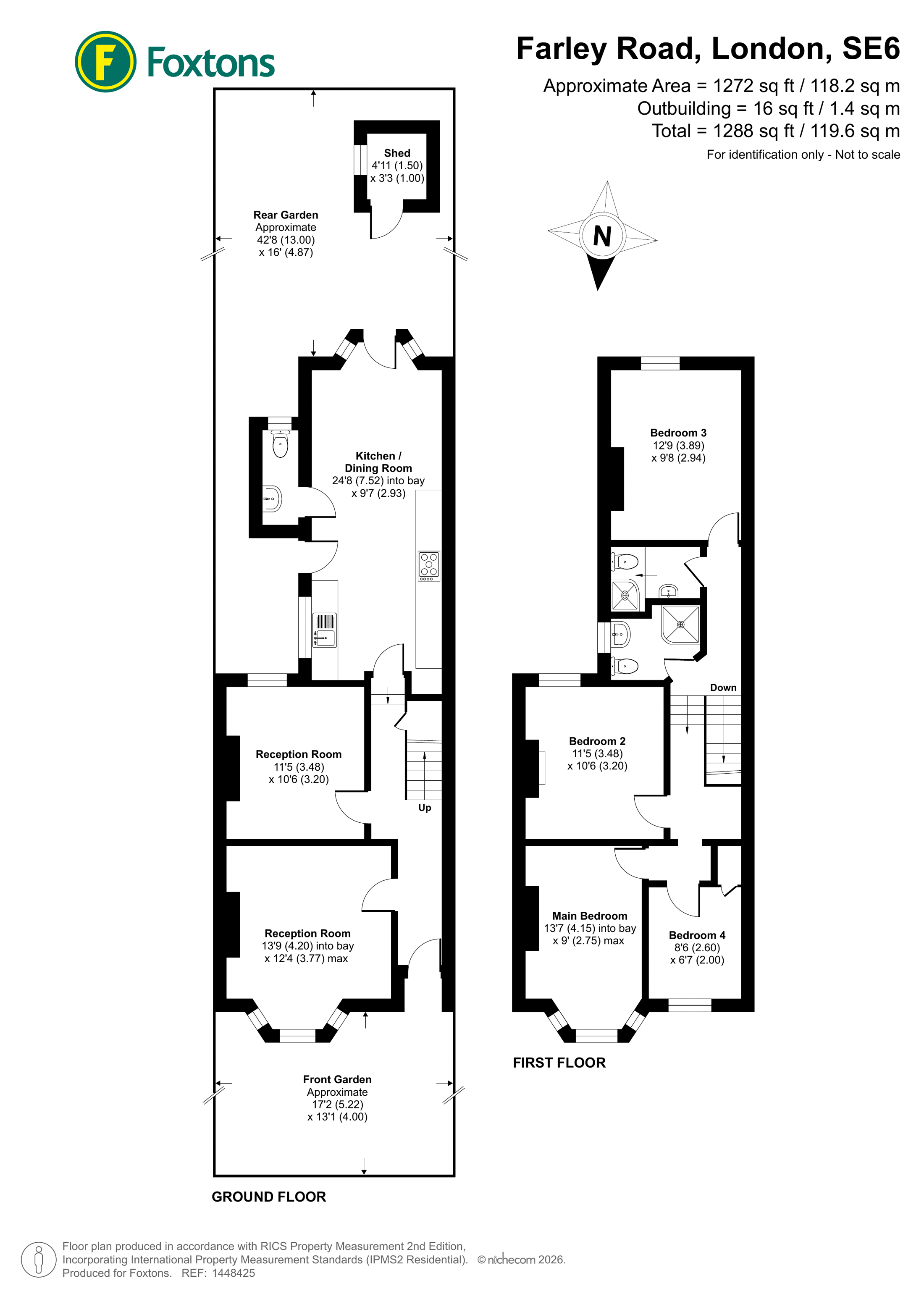 Farley Road, Catford floorplan