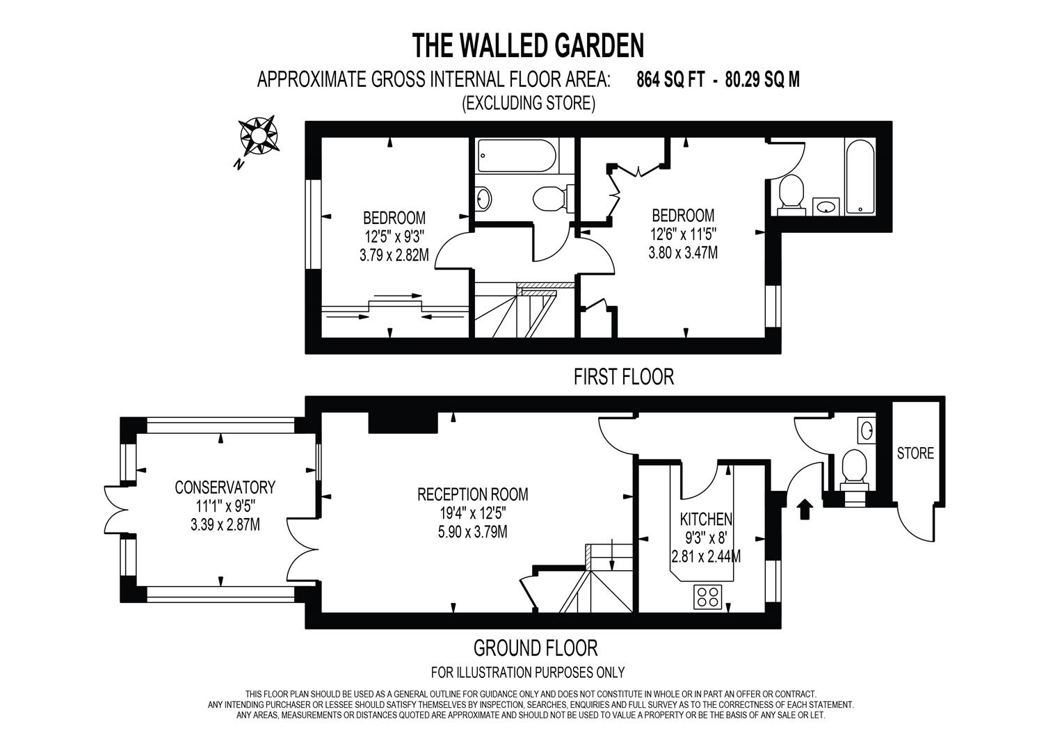 20, The Walled Garden, Tadworth floorplan