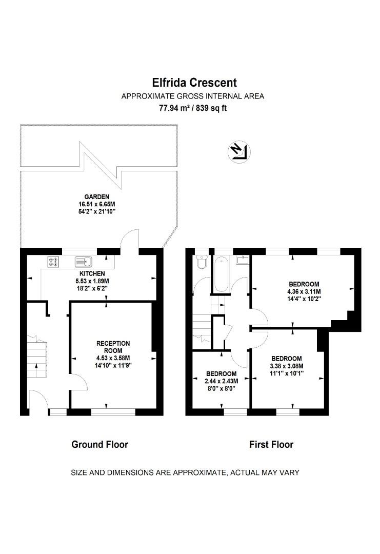 Elfrida Crescent, London floorplan