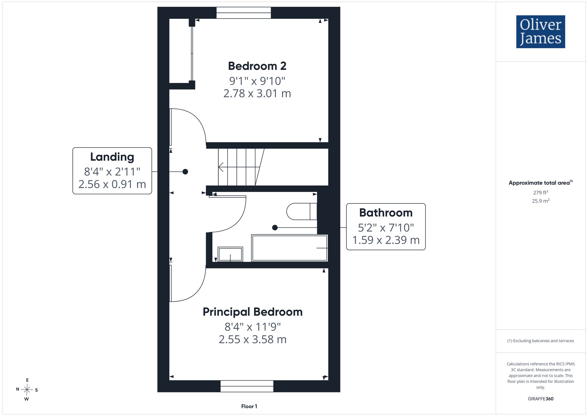 41 Wheatstone Road, Huntingdon floorplan