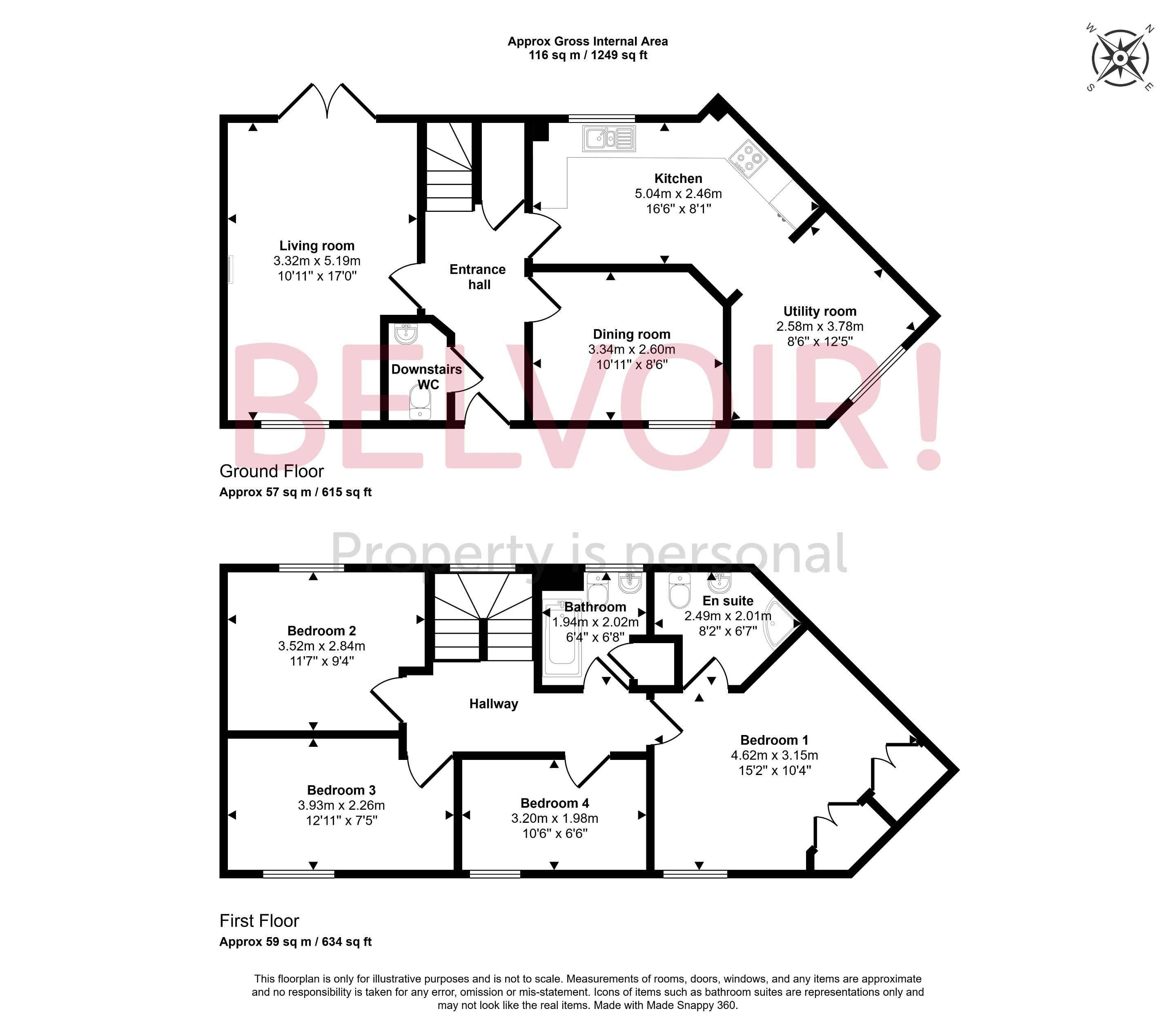 14, Kingfisher Drive, Cheltenham floorplan