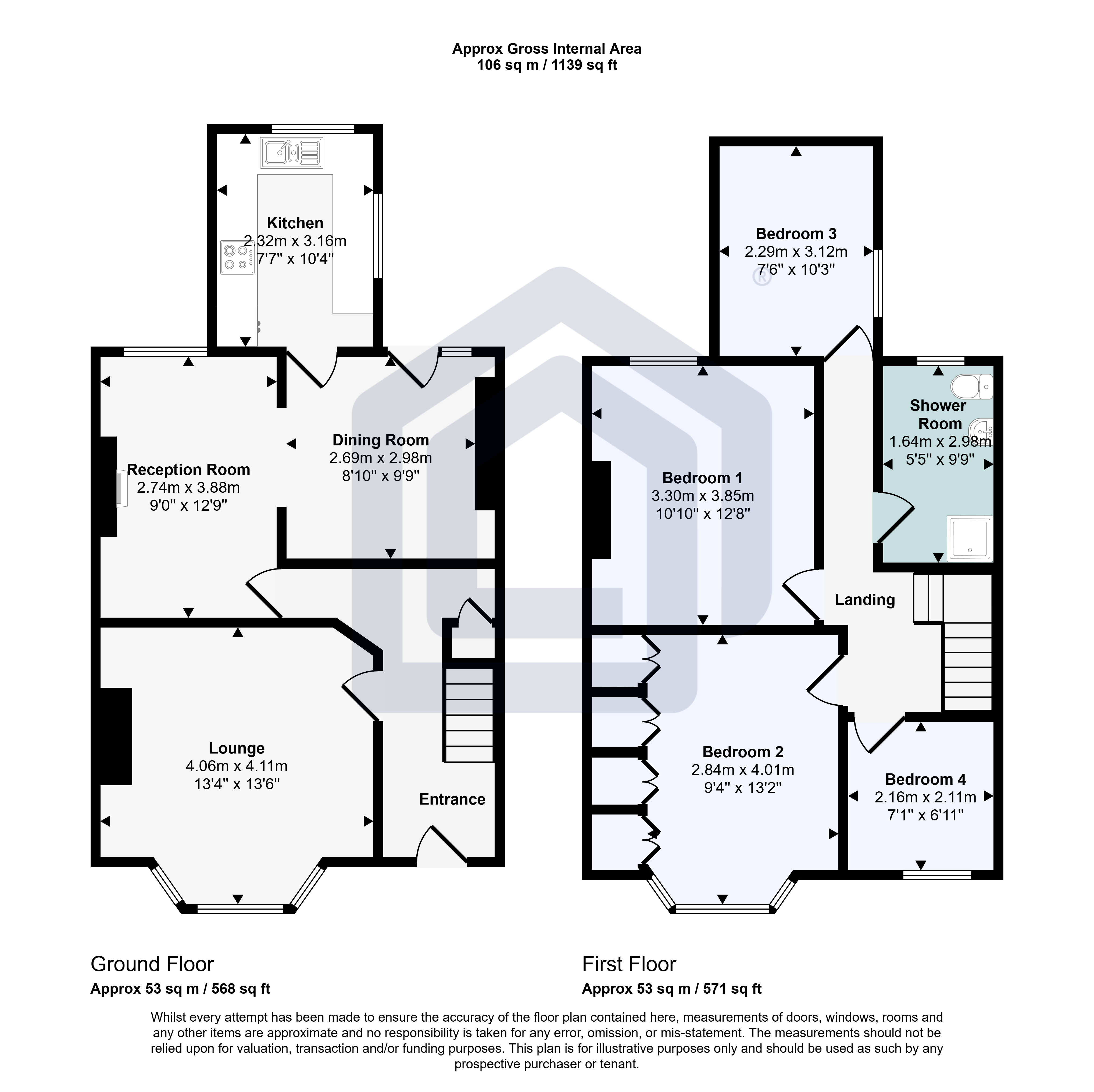 15 Douglas Road, 15 Douglas Road, Liverpool floorplan