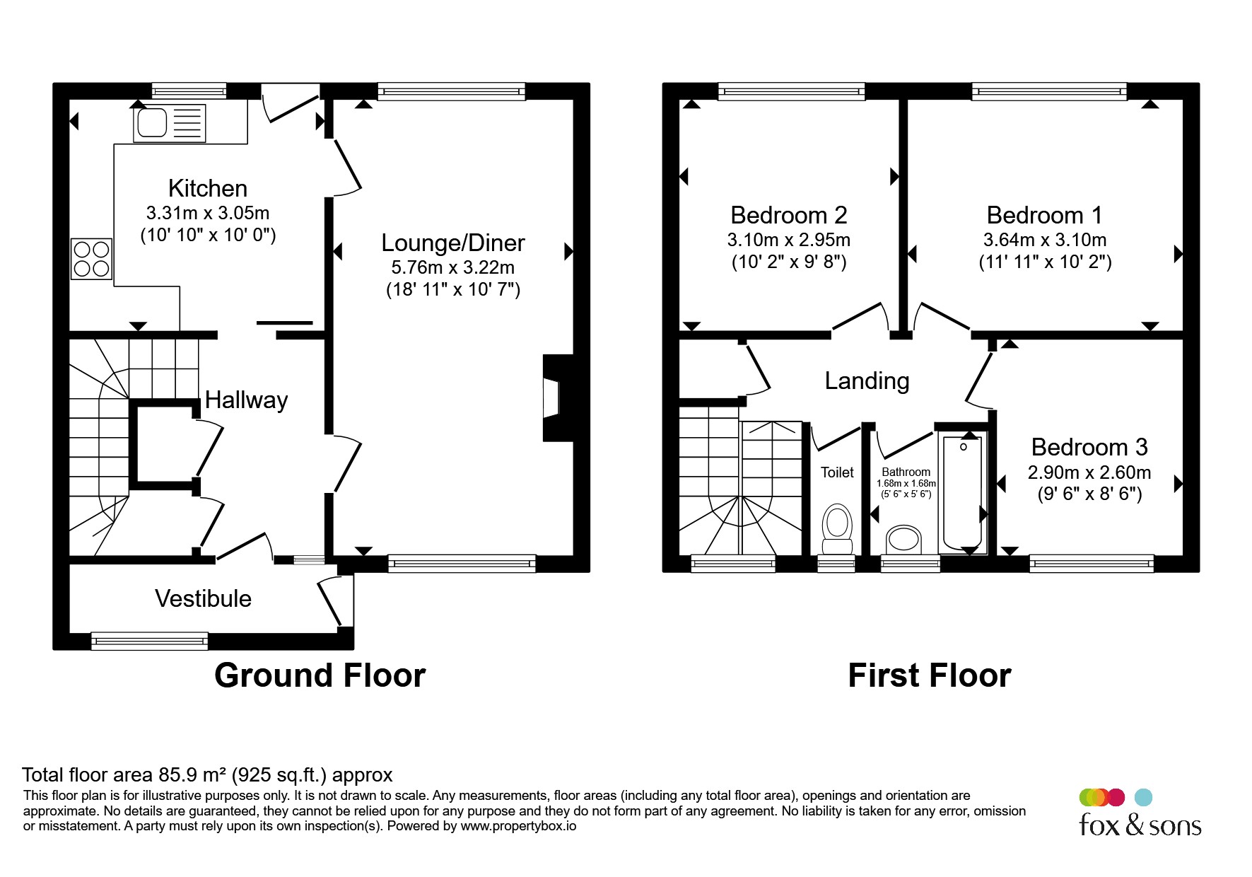 71, Longmeadow Road, Saltash floorplan