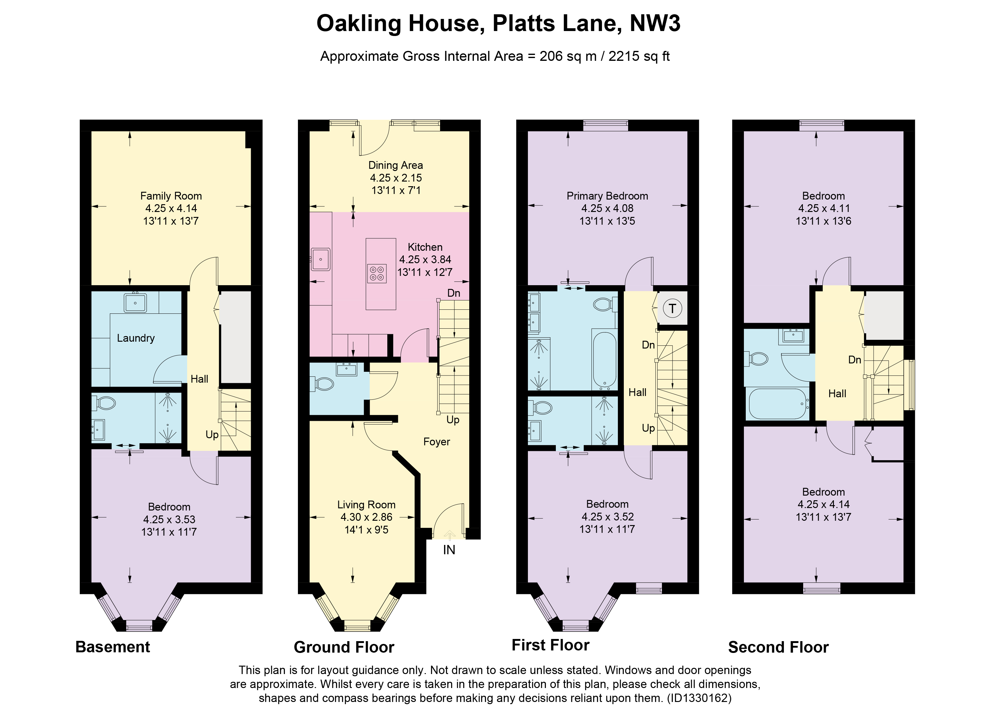 71b, Platts Lane, London floorplan