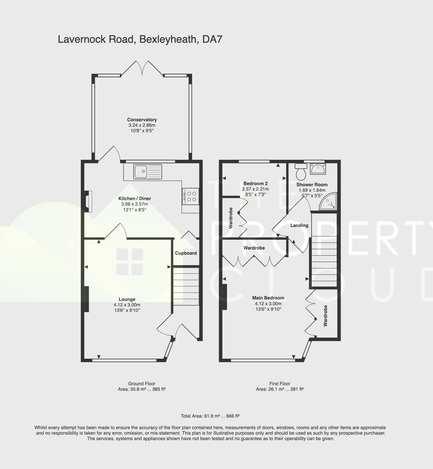 6 Lavernock Road, Bexleyheath, Kent floorplan
