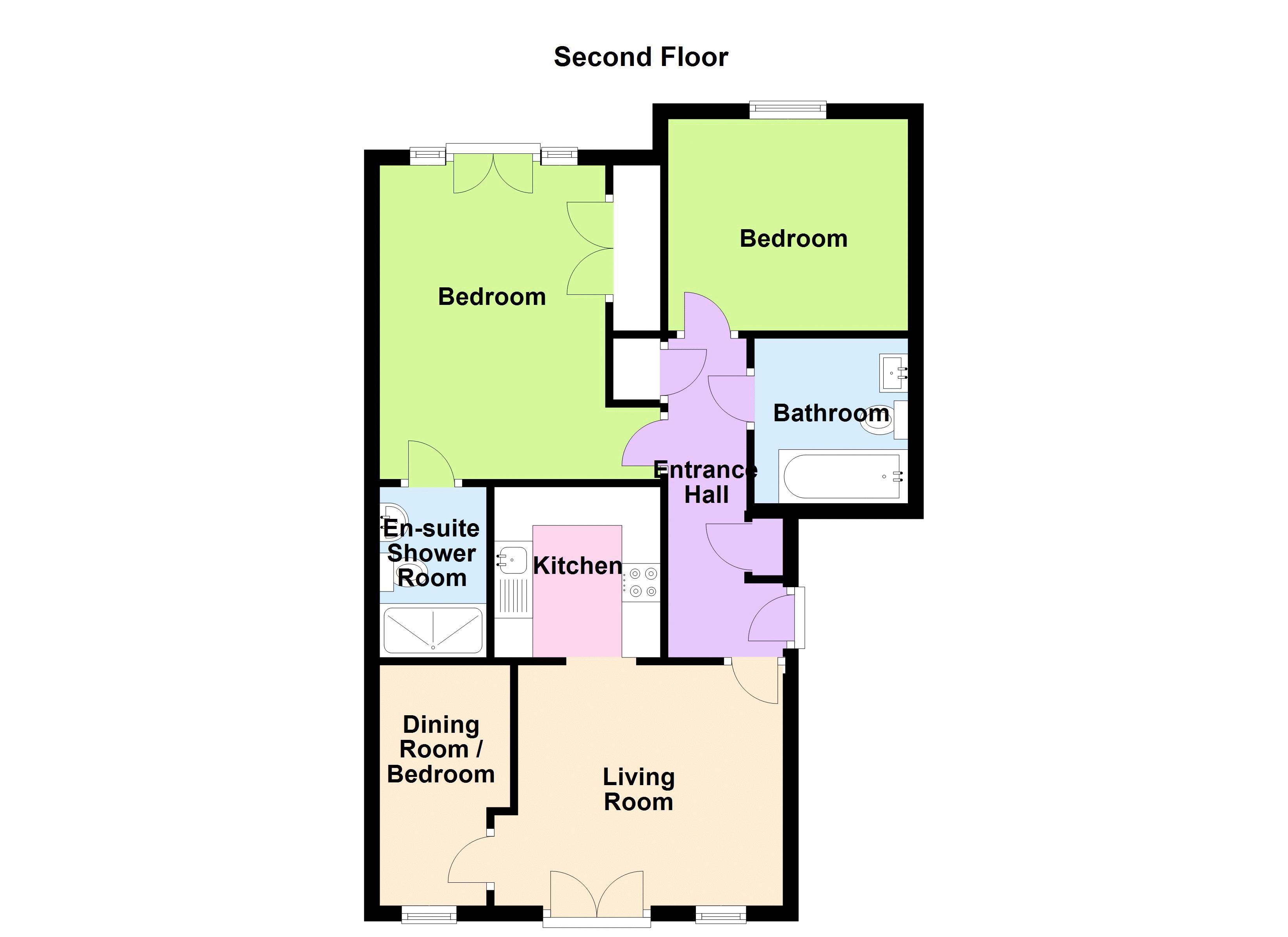 2 Bedrooms Flat for sale in Park Lane, Broxbourne EN10