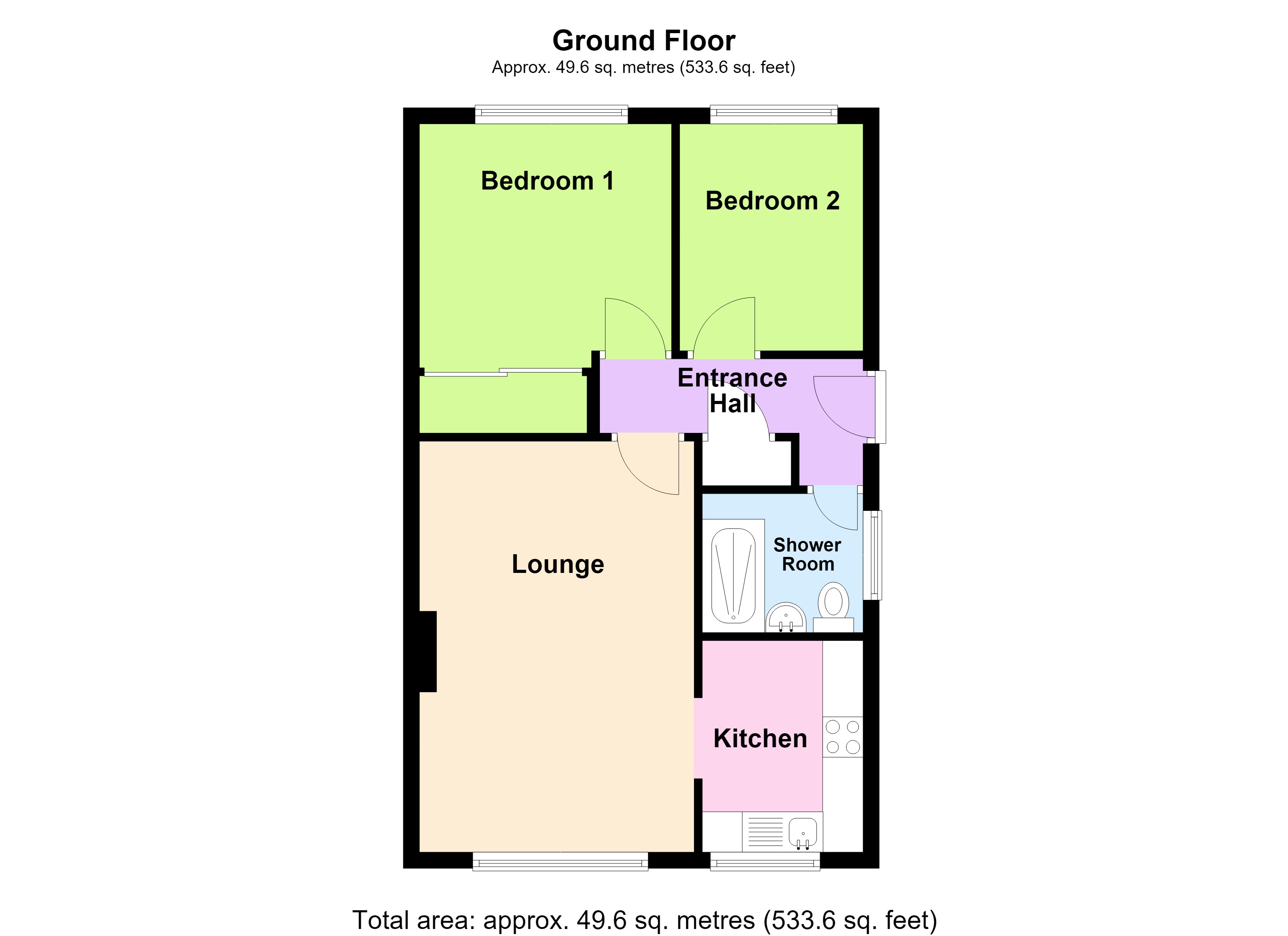 51, Greenfield Gardens, Rotherham floorplan