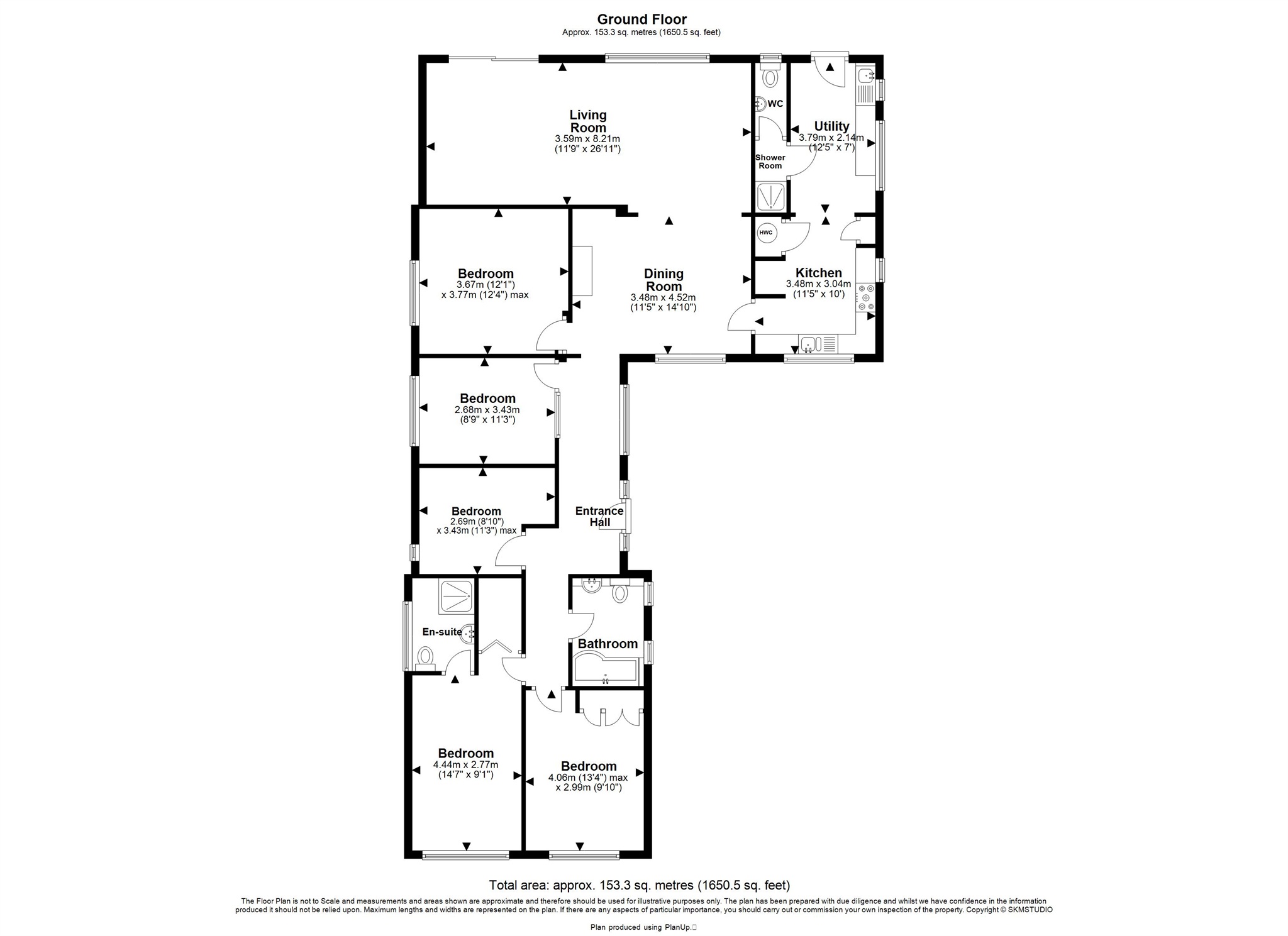 15, Middle Road, Aylesbury floorplan