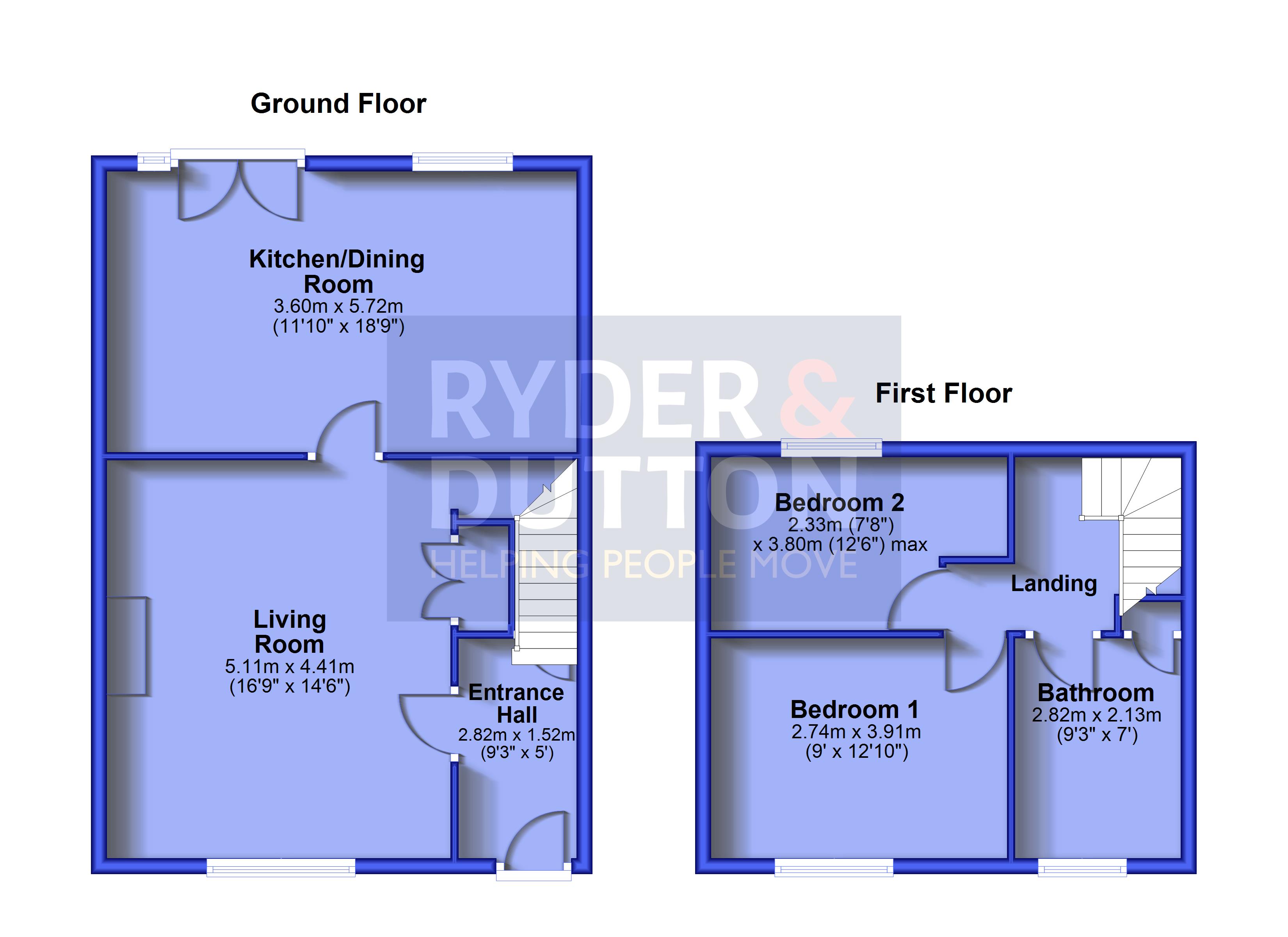 62, High Street, Huddersfield floorplan