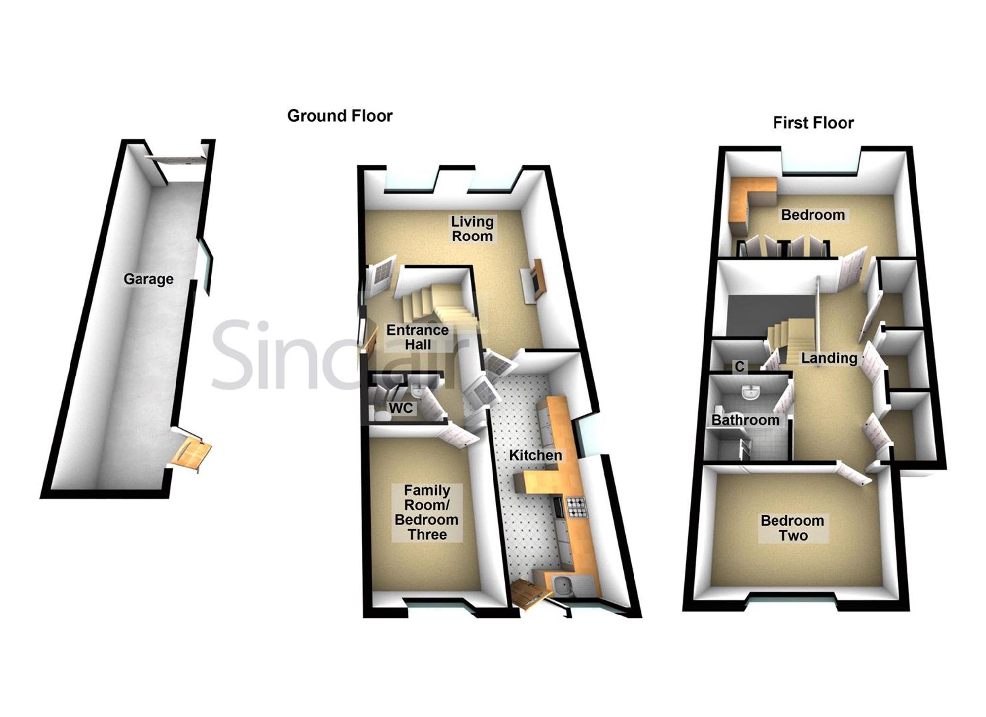 Romway Close, Shepshed, LE12 floorplan