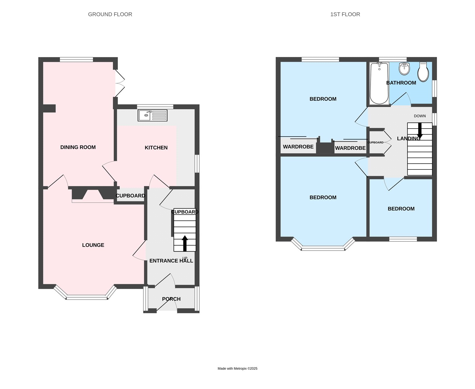 16, Corndon Drive, Shrewsbury floorplan