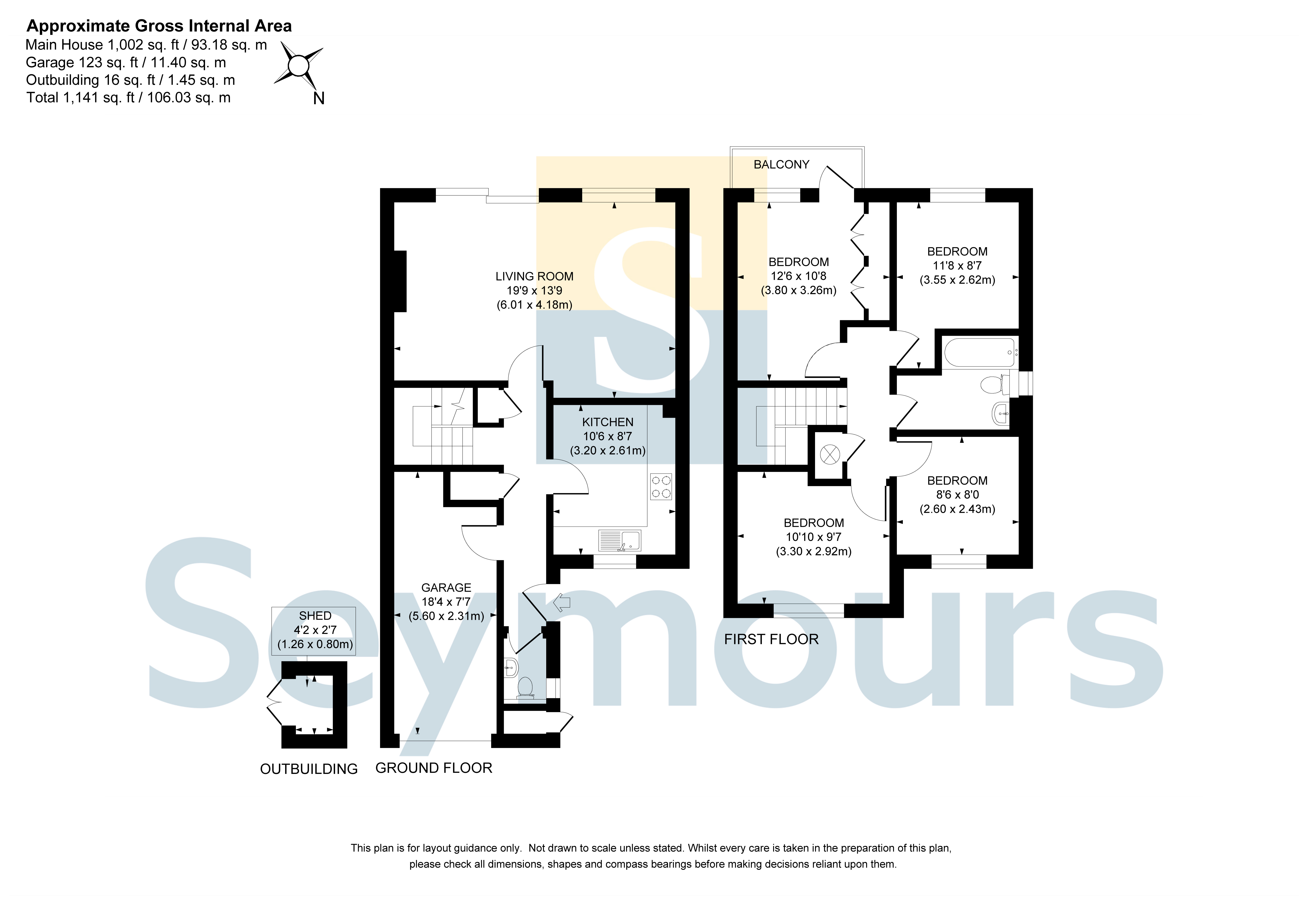 39, Willowmead Close, Surrey floorplan