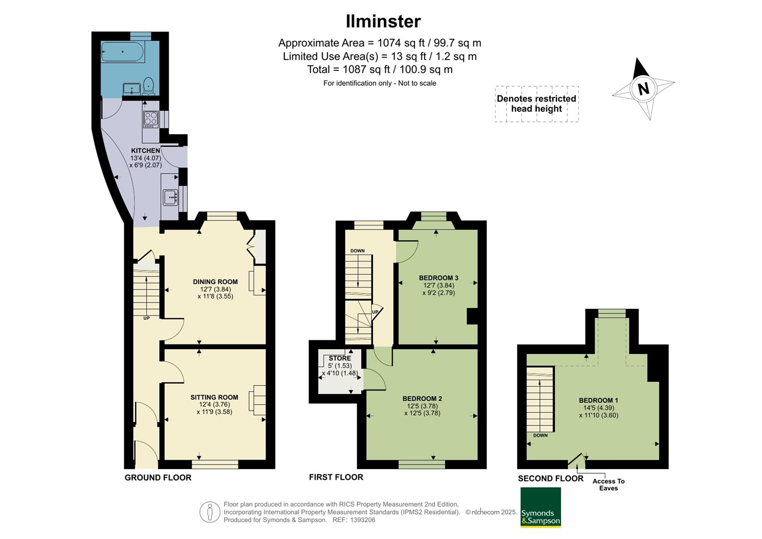 24, West Street, Ilminster floorplan